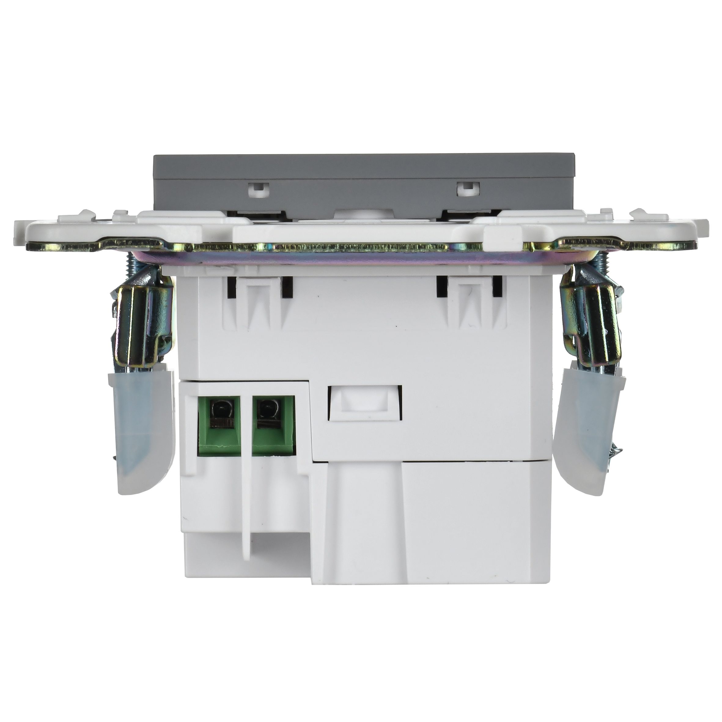 SKANDY Розетка USB A+C 3,1А SK-R14Gr серый IEK — фото