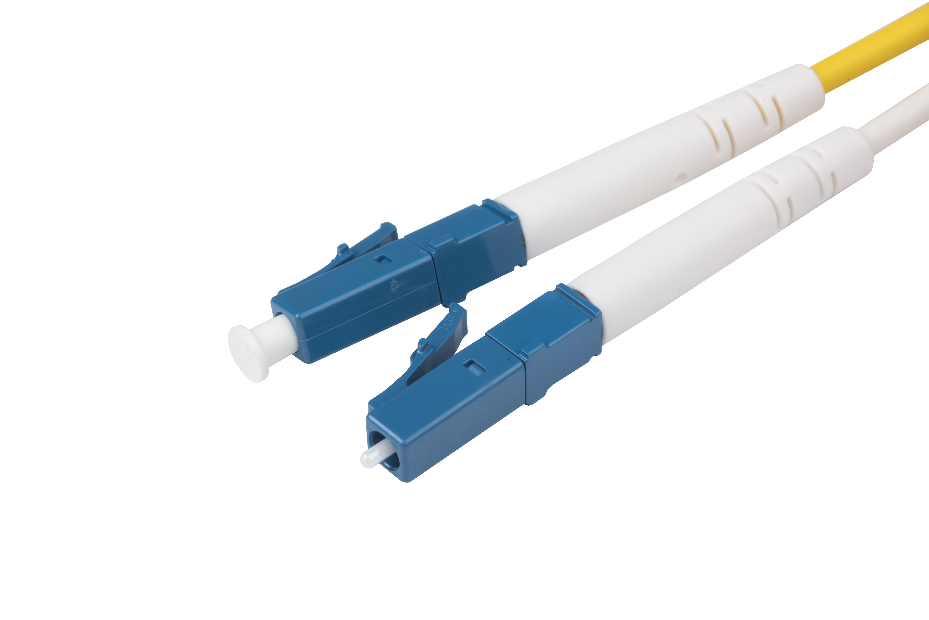 Hyperline FC-D2-9-FC/UR-LC/UR-H-10M-LSZH-YL Патч-корд волоконно-оптический (шнур) SM 9/125 (OS2), FC/UPC-LC/UPC, 2.0 мм, duplex, LSZH, 10 м — фото