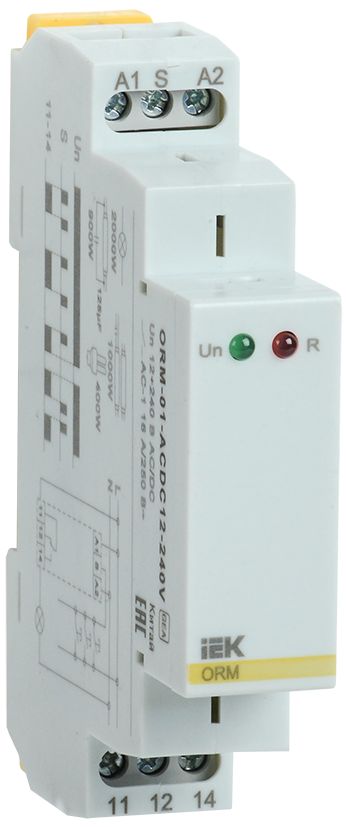 Реле импульсное ORM 1 контакт 12-240В AC/DC IEK