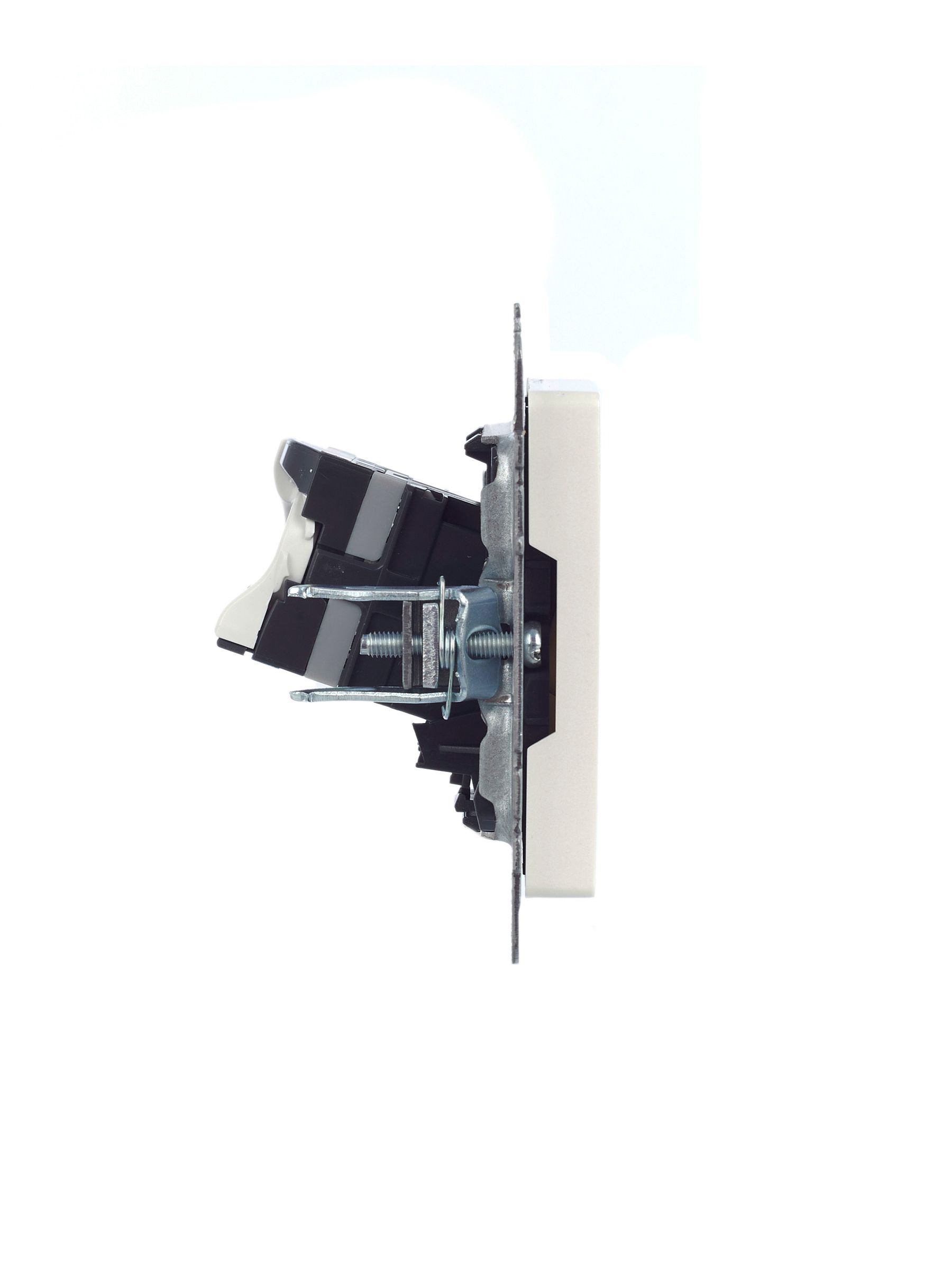 BRITE Розетка компьютерная RJ45 кат.5E РК10-БрЖ жемчуг IEK — фото