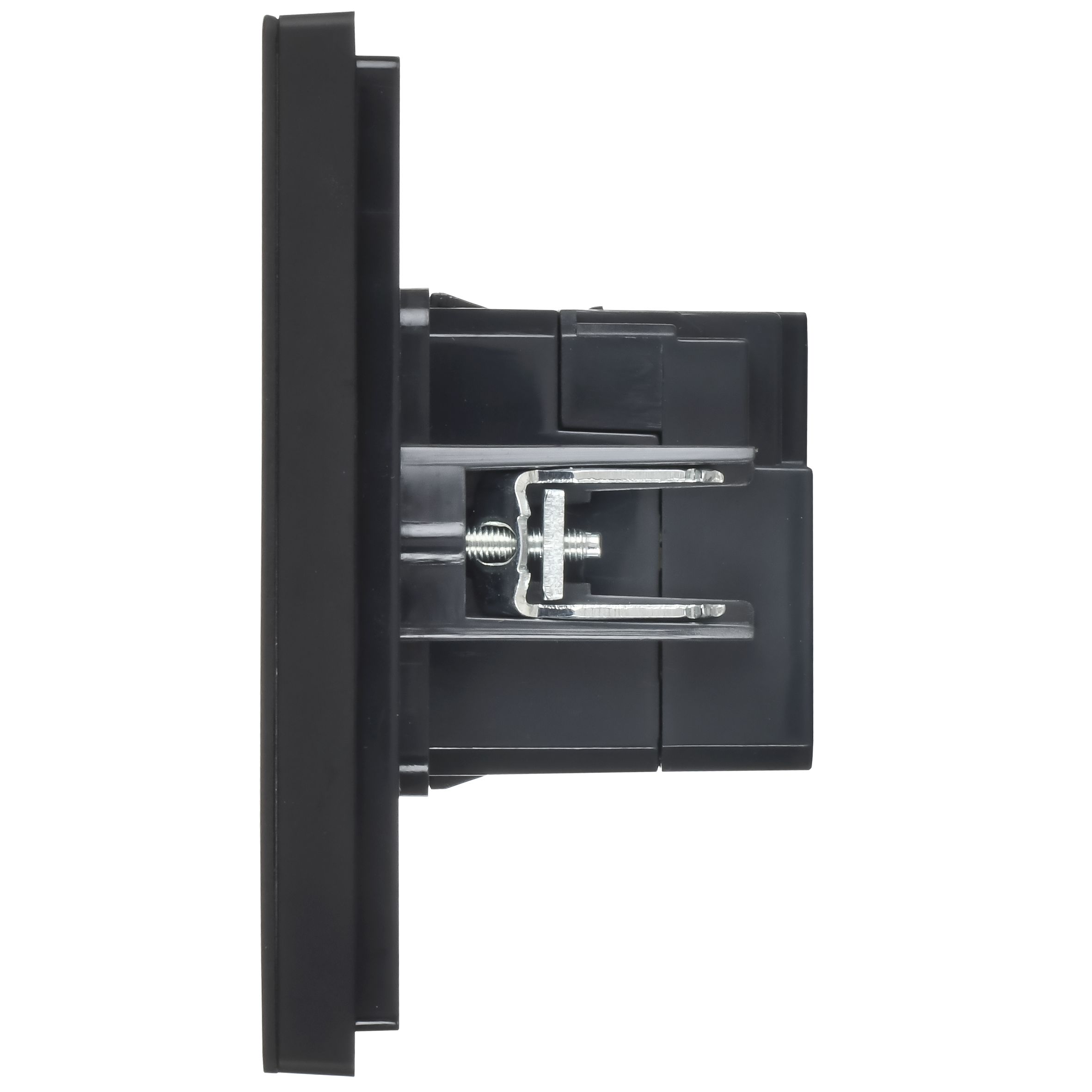 FORTE&PIANO Розетка USB A+A 3,1А FP149M металл черный IEK — фото
