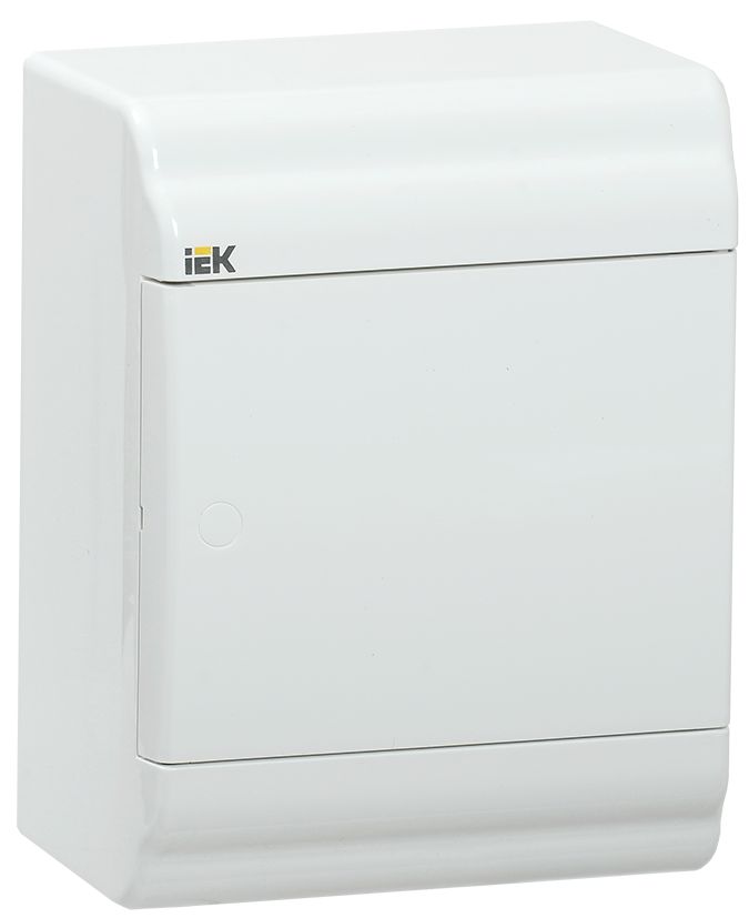 PRIME Корпус пластиковый ЩРН-П-4 модуля навесной белый/белая дверь IP41 IEK