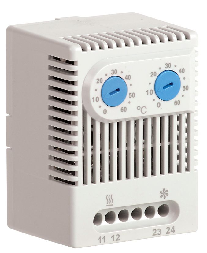 Термостат двухканальный УККт от 0 до +60°C NO+NO IEK