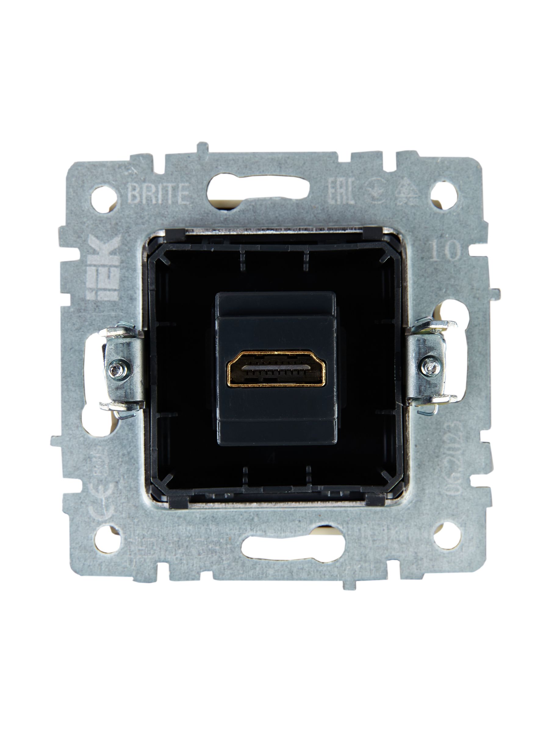 BRITE Розетка HDMI РHDMI-0-БрКр бежевый IEK — фото