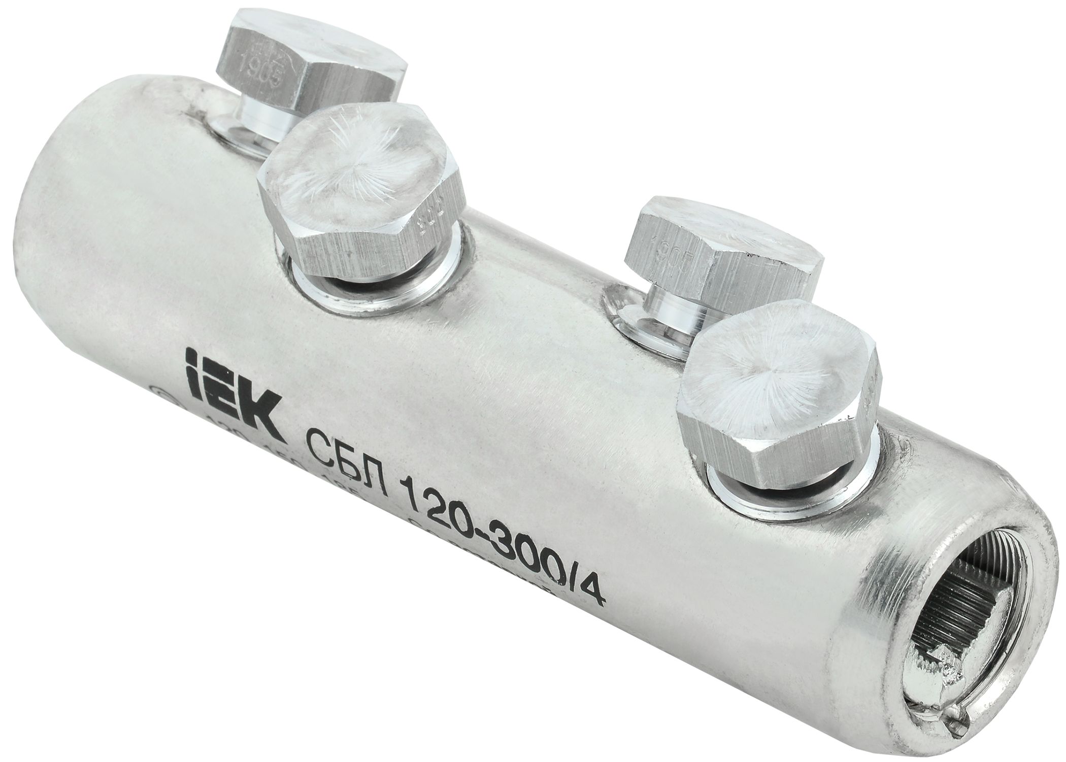 Соединитель болтовой луженый СБЛ 120-300/4 35кВ IEK