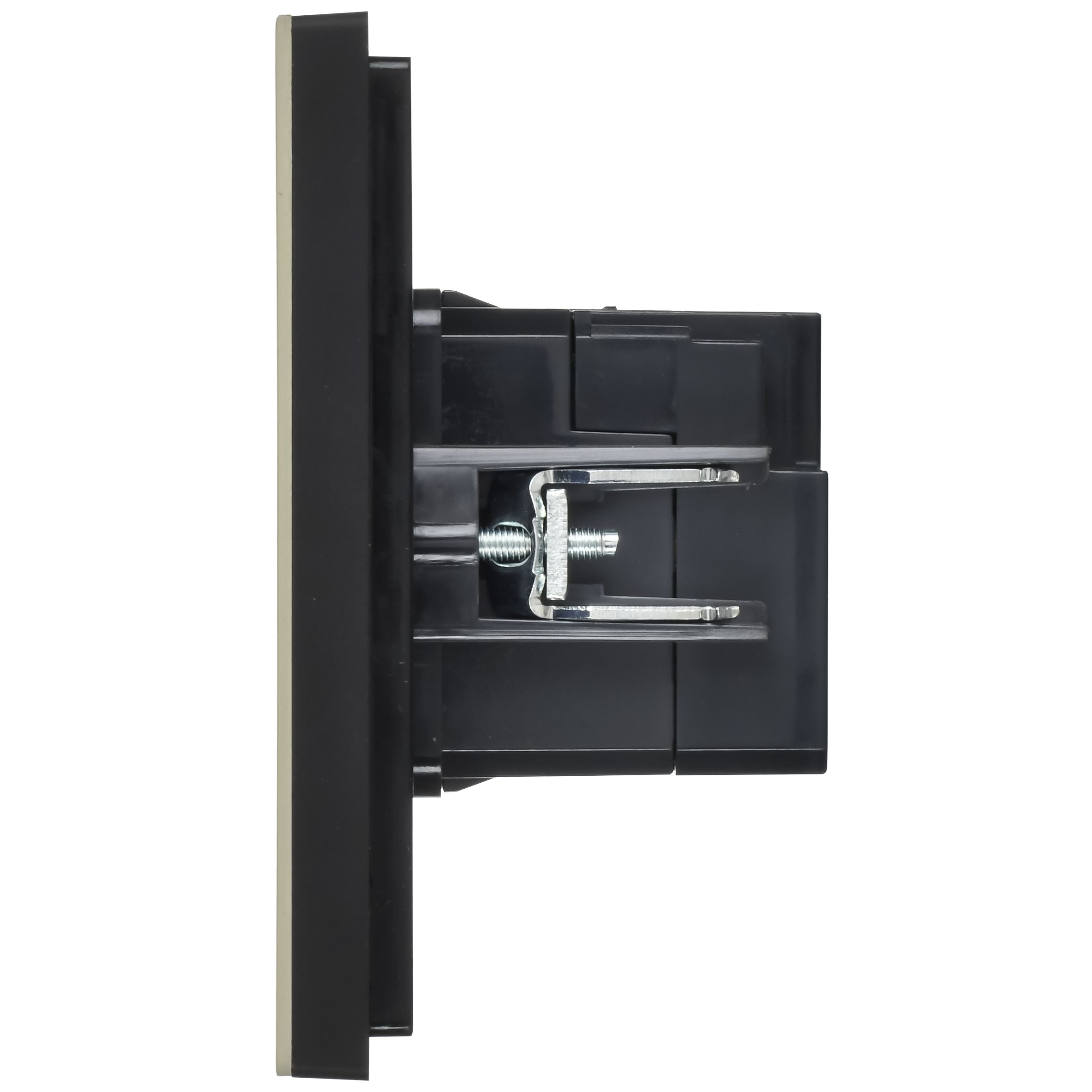 FORTE&PIANO Розетка USB A+C 3,1А FP150M металл черный IEK — фото