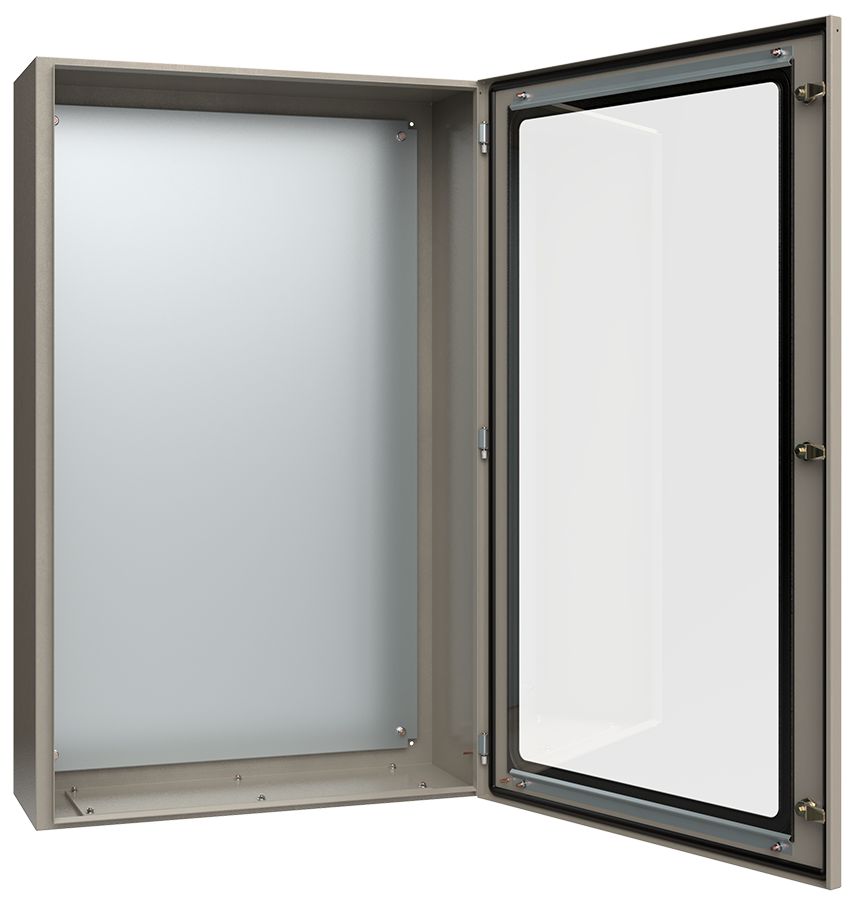Корпус металлический ЩМП-6-0 (1200х750х300мм) У2 IP54 прозрачная дверь IEK
