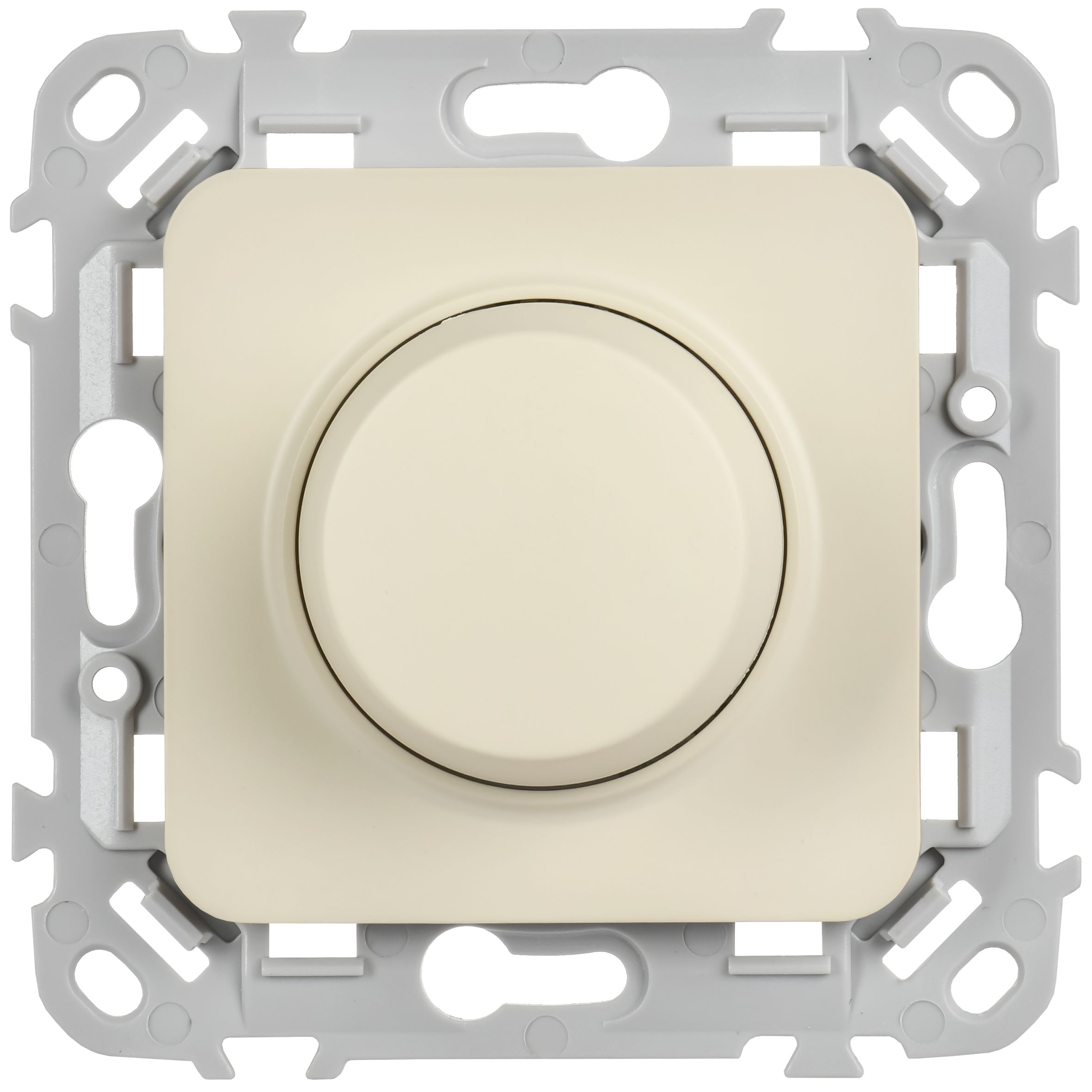 FLITE Светорегулятор проходной TRIAC 550Вт СС26-5-12-ФлСл сливочный IEK — фото