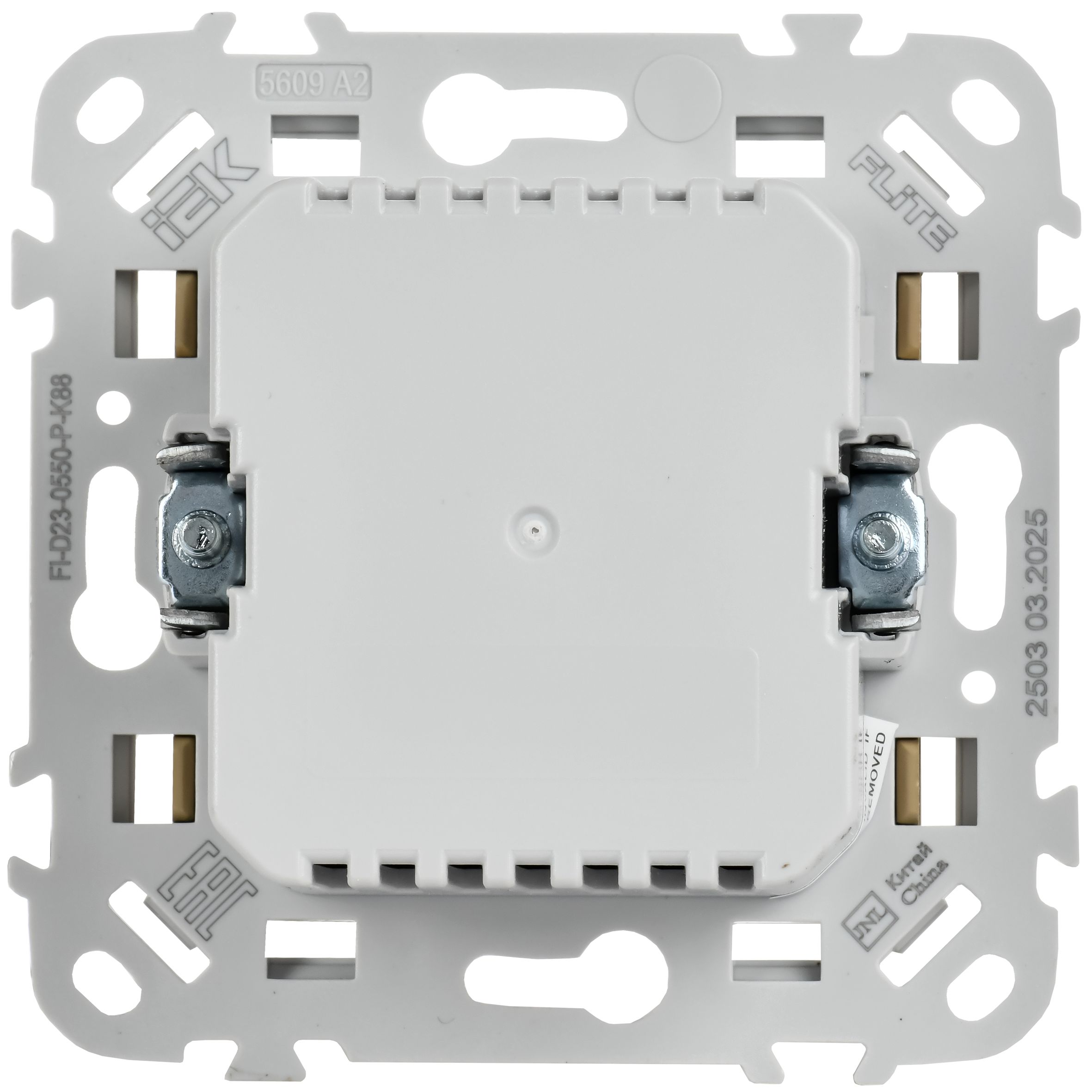 FLITE Светорегулятор проходной TRIAC 550Вт СС26-5-12-ФлЛ льняной IEK — фото