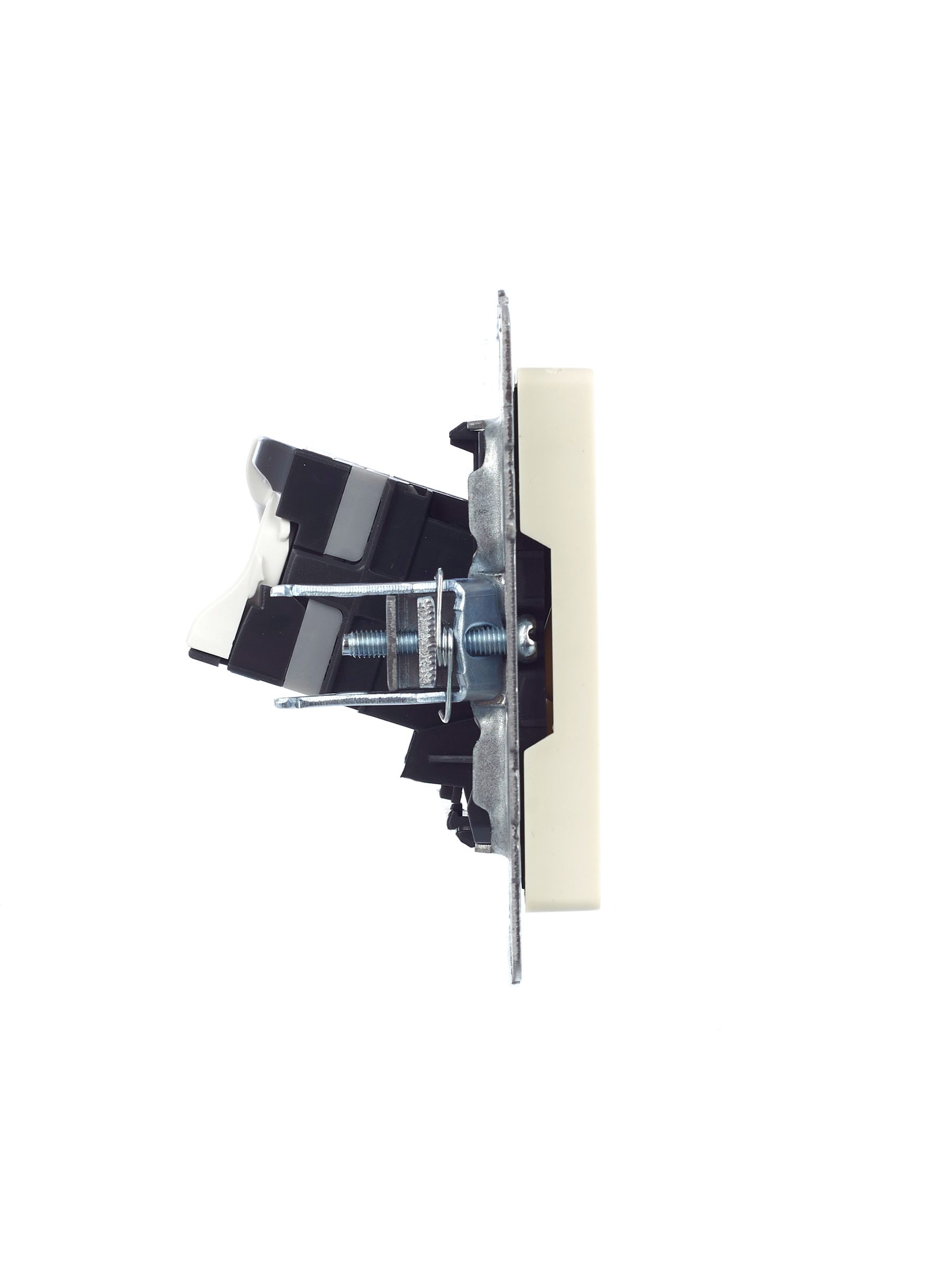 BRITE Розетка компьютерная RJ45 кат.5E РК10-БрКр бежевый IEK — фото
