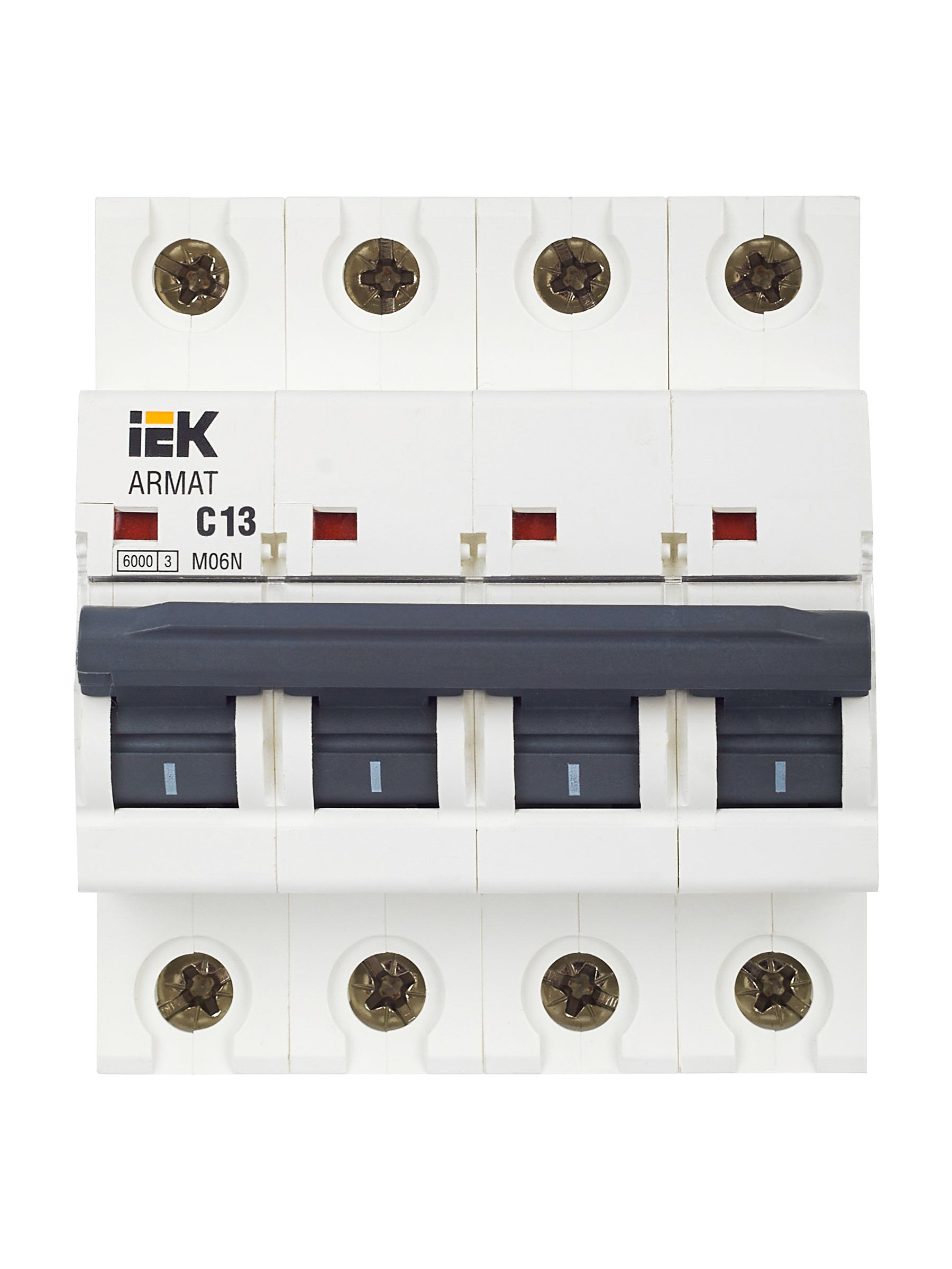 ARMAT Автоматический выключатель M06N 4P C 13А IEK — фото