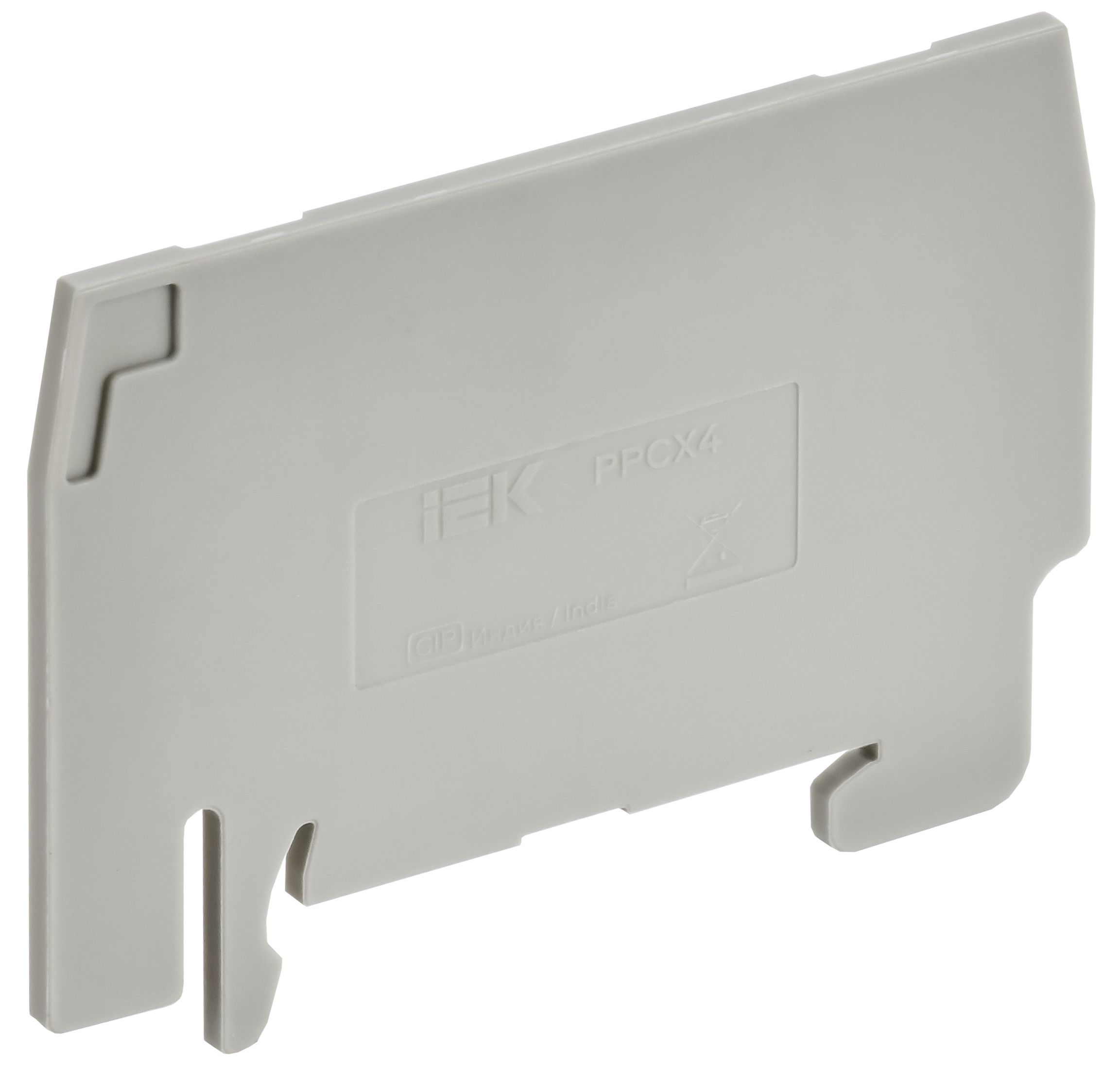 ARMAFIX Разделитель PPCX4 для колодки клеммной CX2.5-CX4 серый IEK — фото
