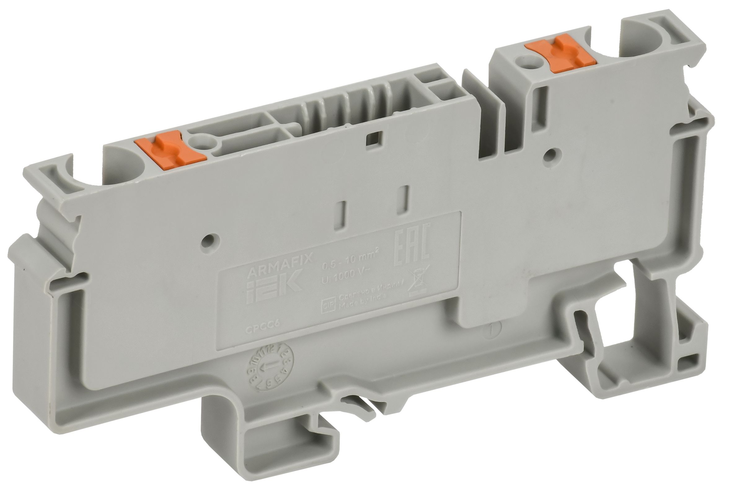 ARMAFIX Колодка клеммная CPCC6 под держатель предохранителя IEK — фото