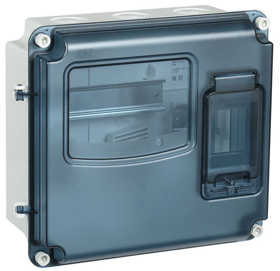 KREPTA Корпус пластиковый ЩУРн-П 1/3 IP66 PC IEK