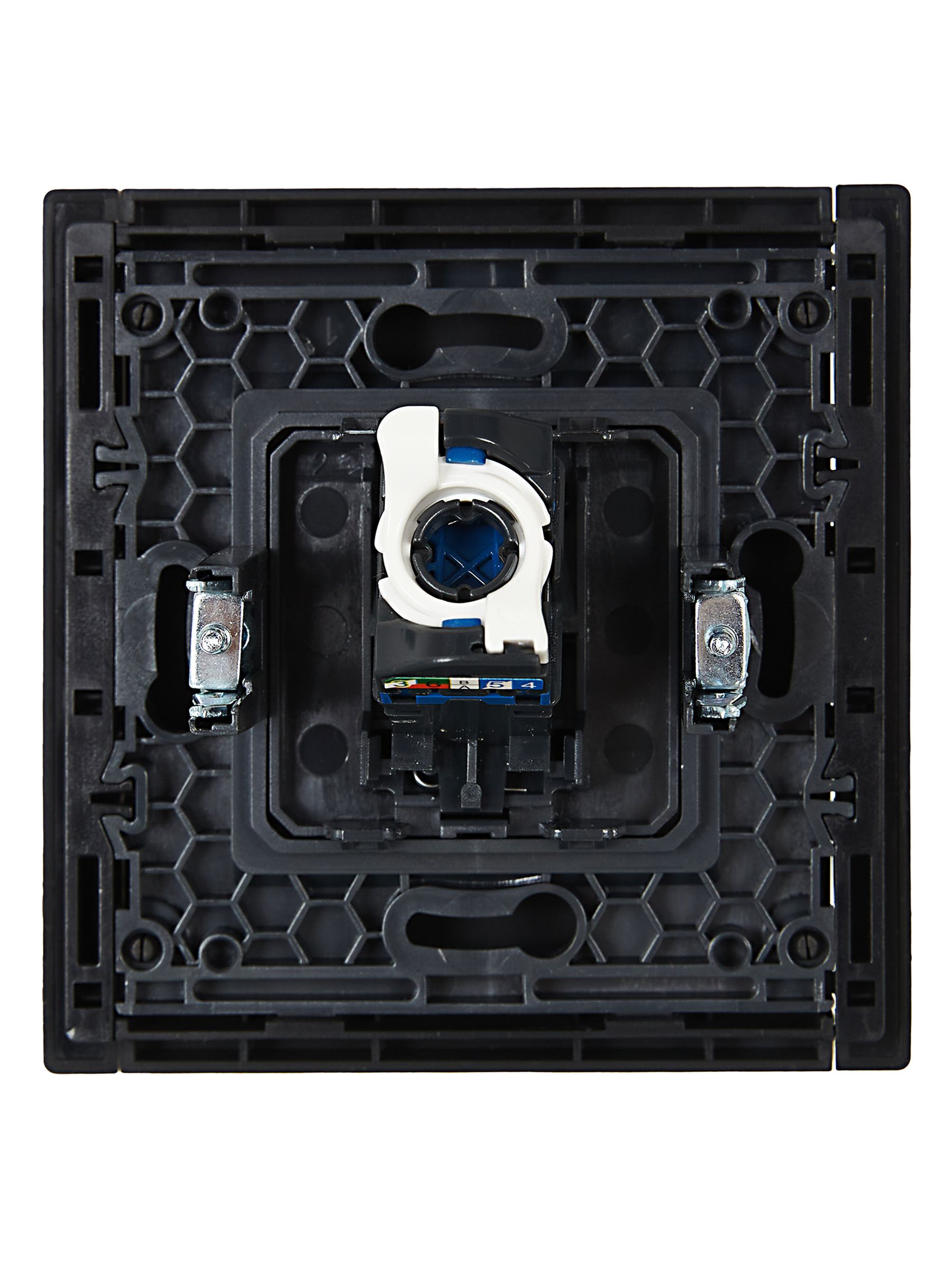 FORTE&PIANO Розетка компьютерная RJ45 кат.6 FP131 черный IEK — фото