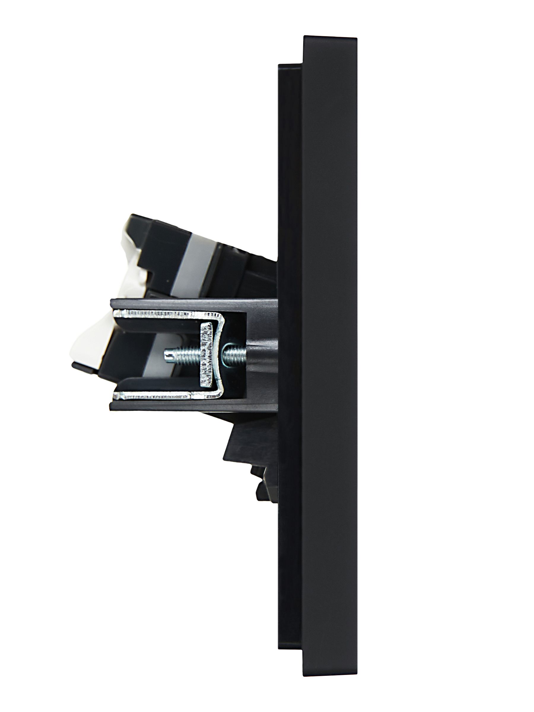 FORTE&PIANO Розетка компьютерная двойная RJ45 кат.5E FP133 черный IEK — фото
