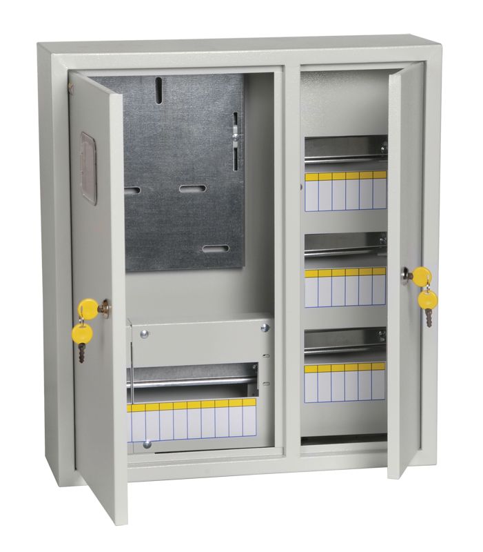 TITAN Корпус металлический ЩУРн-3/30 (540х490х165мм) IP31 IEK