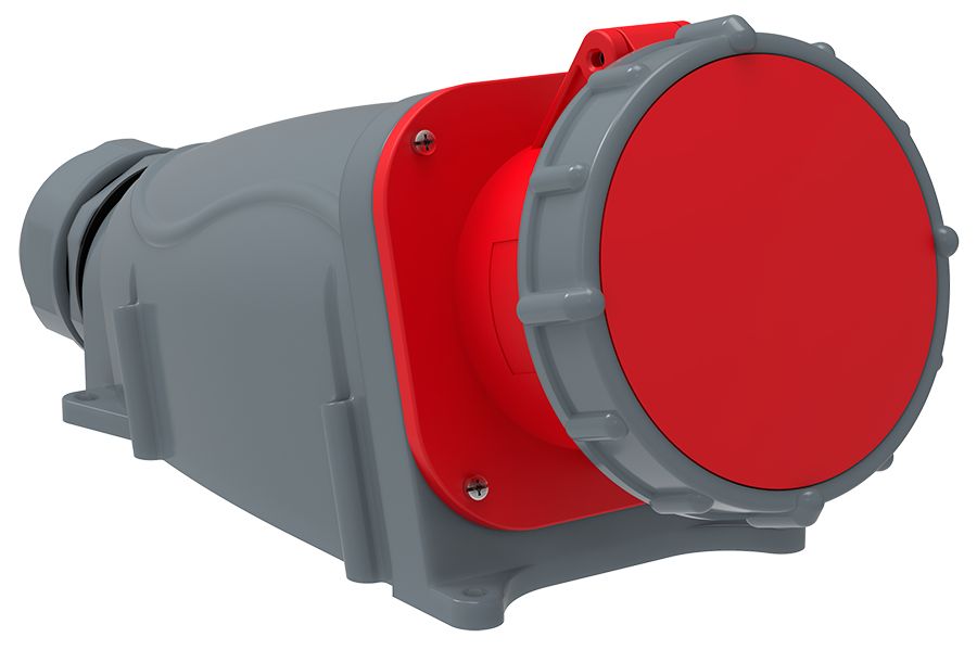 MAGNUM Розетка стационарная ССИ-135 63А-6ч/200/346-240/415В 3P+PE+N IP67 IEK