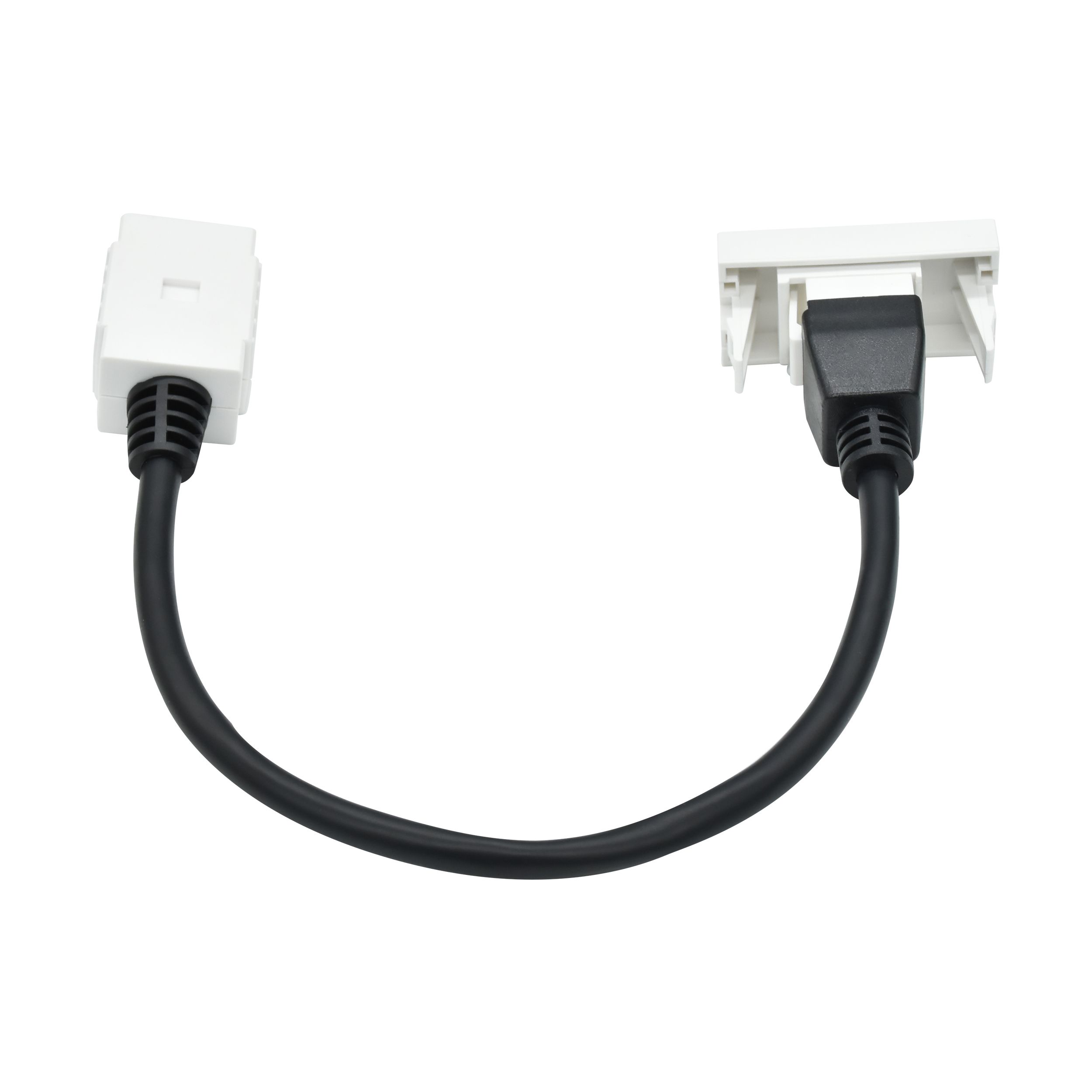 PRIMER РКМ-10-00-П Розетка HDMI M/M (1 модуль) белая IEK — фото