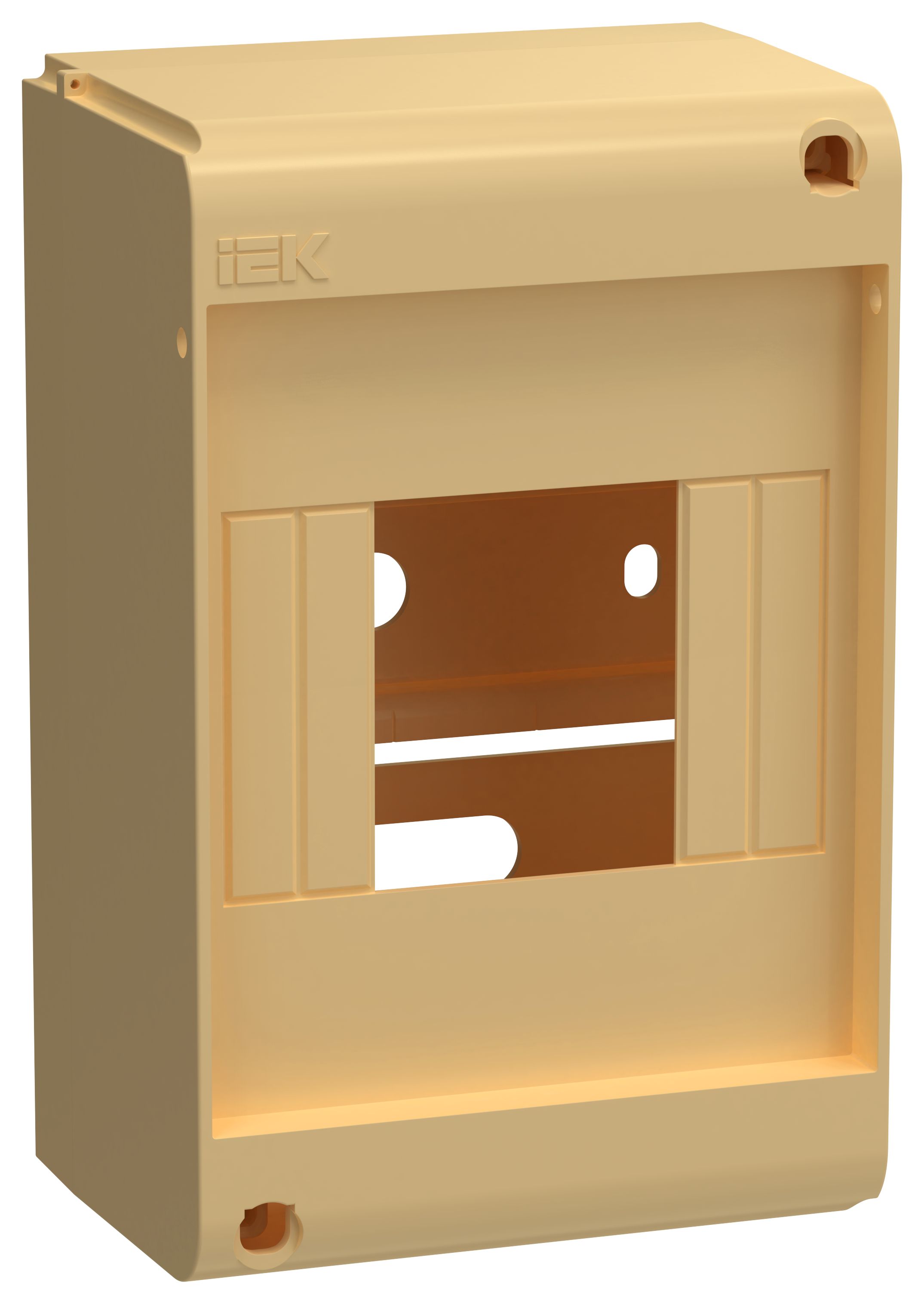 UNION Mini Корпус пластиковый КМПн-4 IP20 без двери сосна IEK