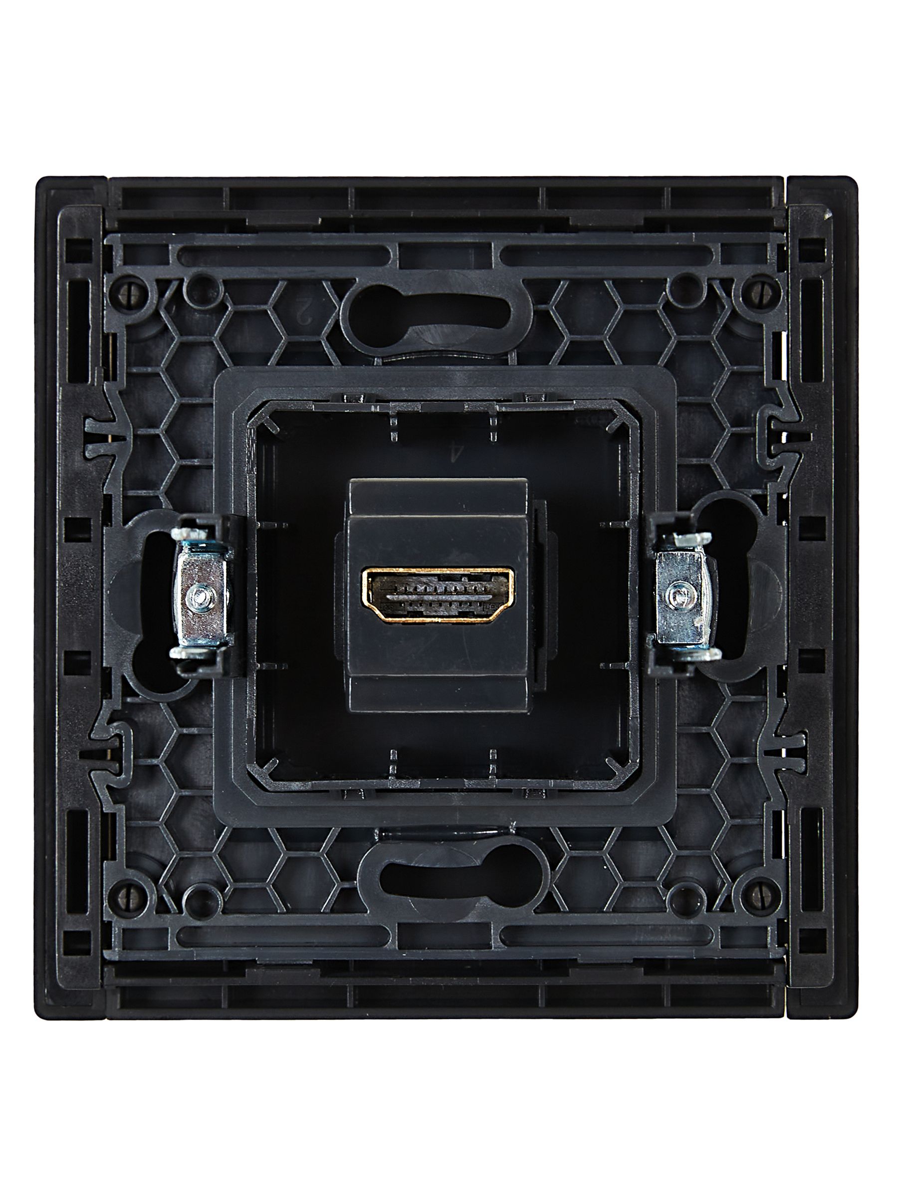 FORTE&PIANO Розетка HDMI FP140 черный IEK — фото