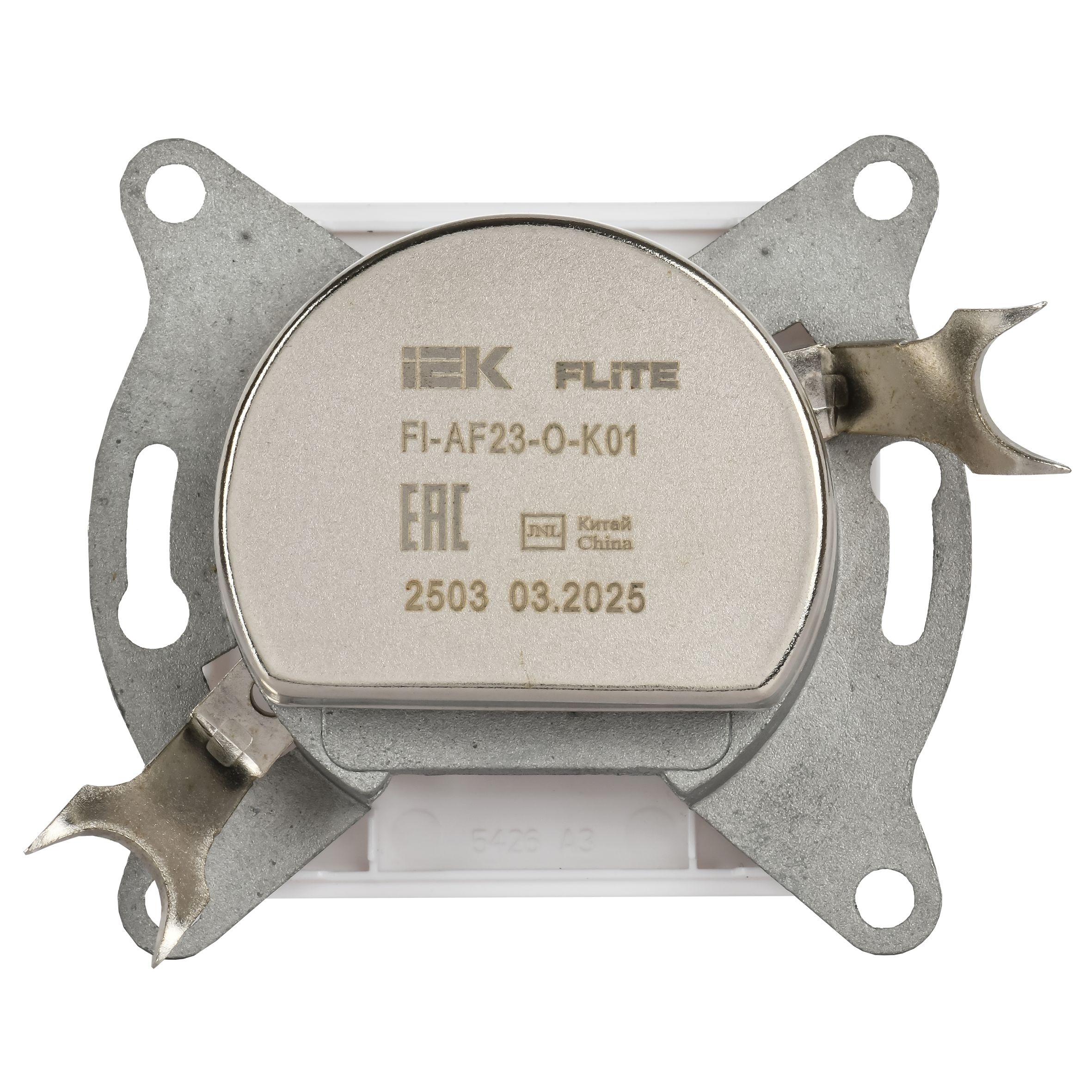FLITE Розетка 2-местная TV+SAT экранированная оконечная РТВс-2-1-1-ФлБ белый IEK — фото
