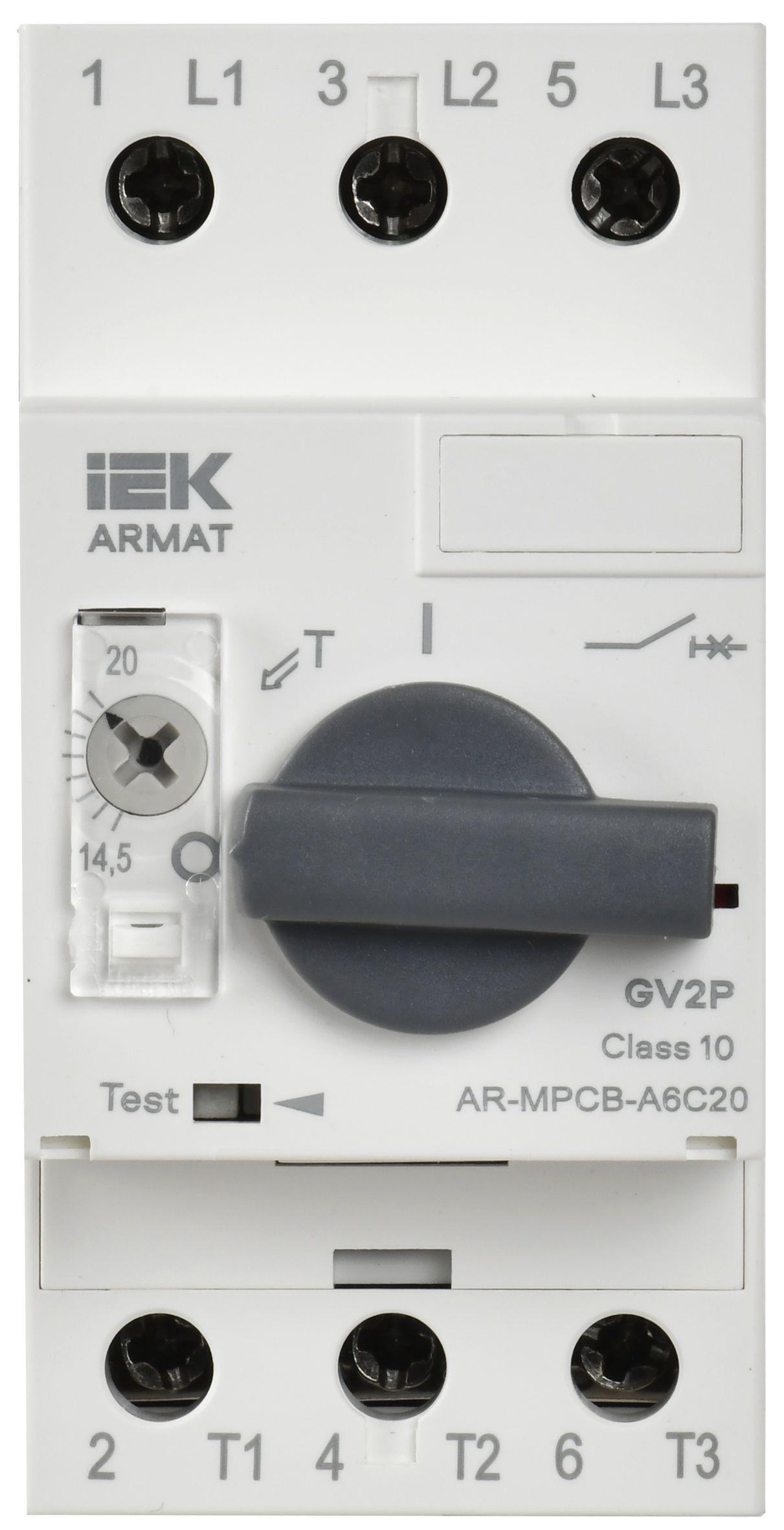 ARMAT Автоматический выключатель защиты двигателя A6 GV2P 14,5-20А IEK — фото