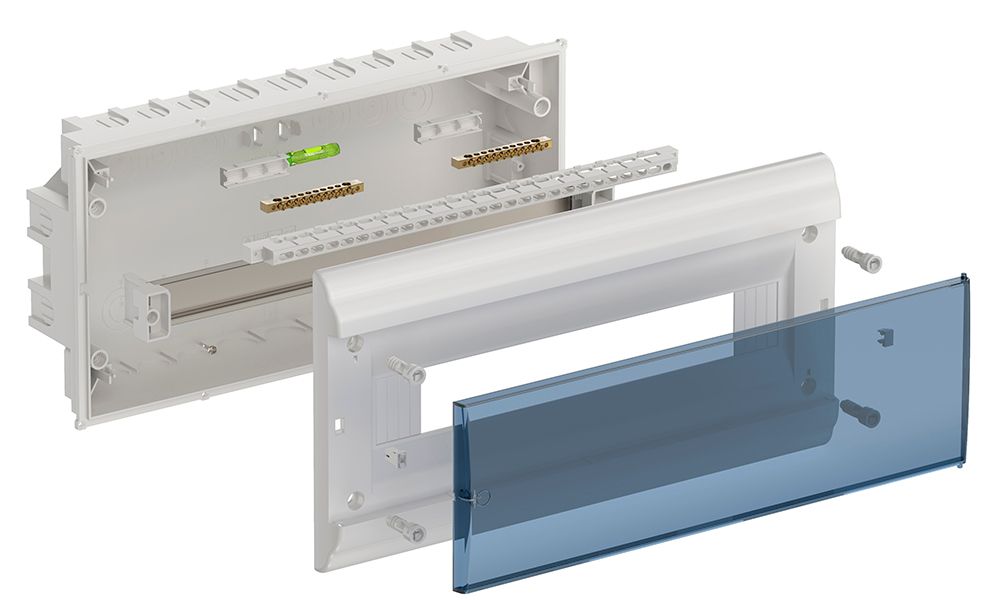 PRIME Корпус пластиковый ЩРВ-П-18 модулей встраиваемый белый IP41 IEK — фото