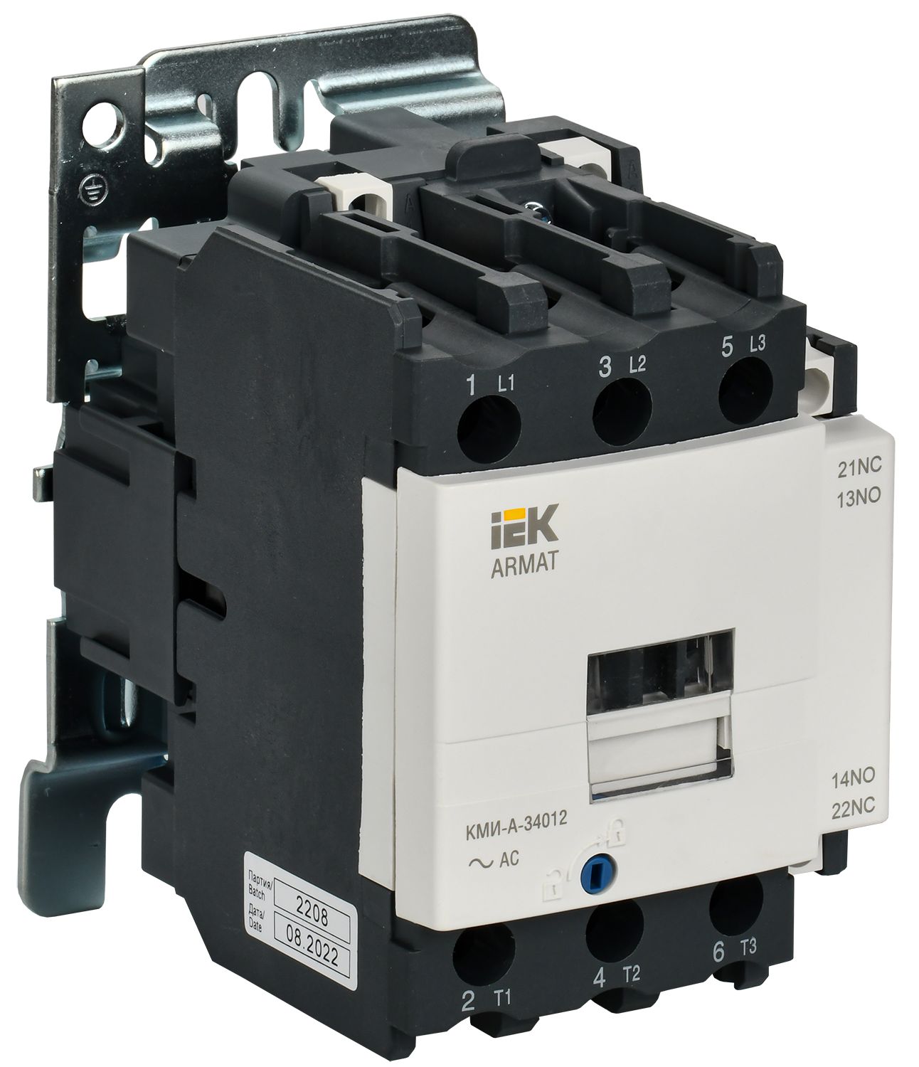 ARMAT Контактор КМИ-А-34012 LC1D 40А 110В/АС3 1NO/1NC IEK