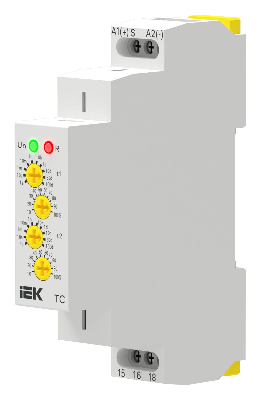 Реле циклическое TC 1 контакт 24-240В AC/DC IEK — фото