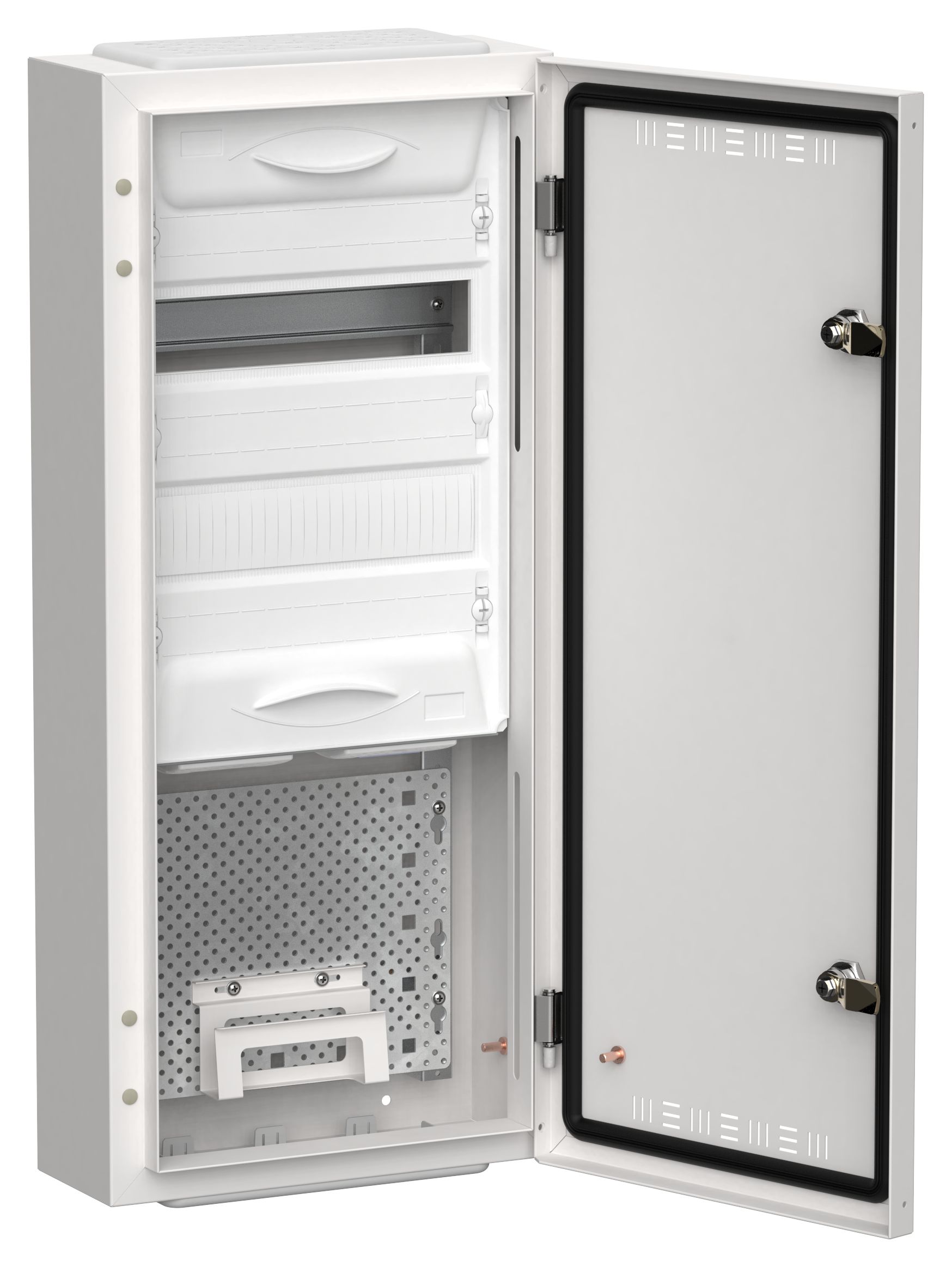 TITAN 5 Корпус комбинированный ЩРн-24 (1х48) 710х310х140мм IP30 белый IEK