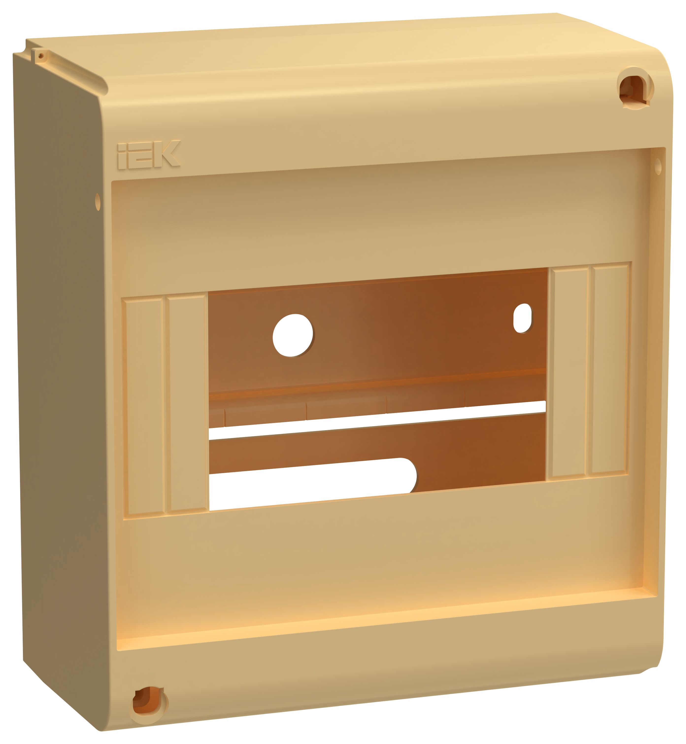 UNION Mini Корпус пластиковый КМПн-6 IP20 без двери сосна IEK