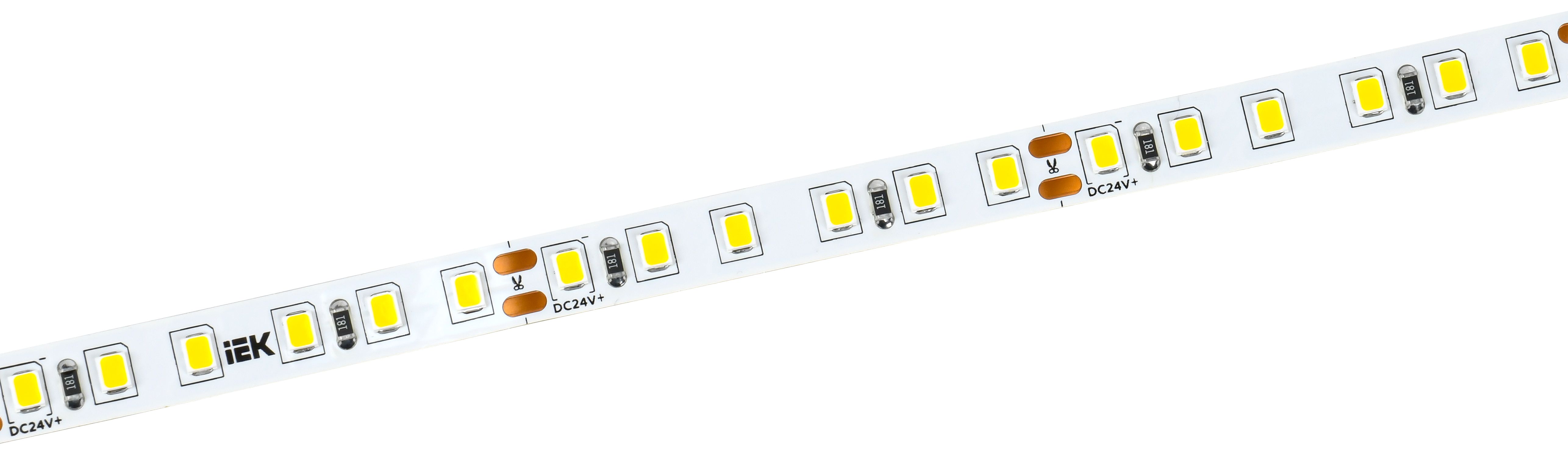 Лента светодиодная 5м LSR-2835W120-12-IP20-24В IEK — фото