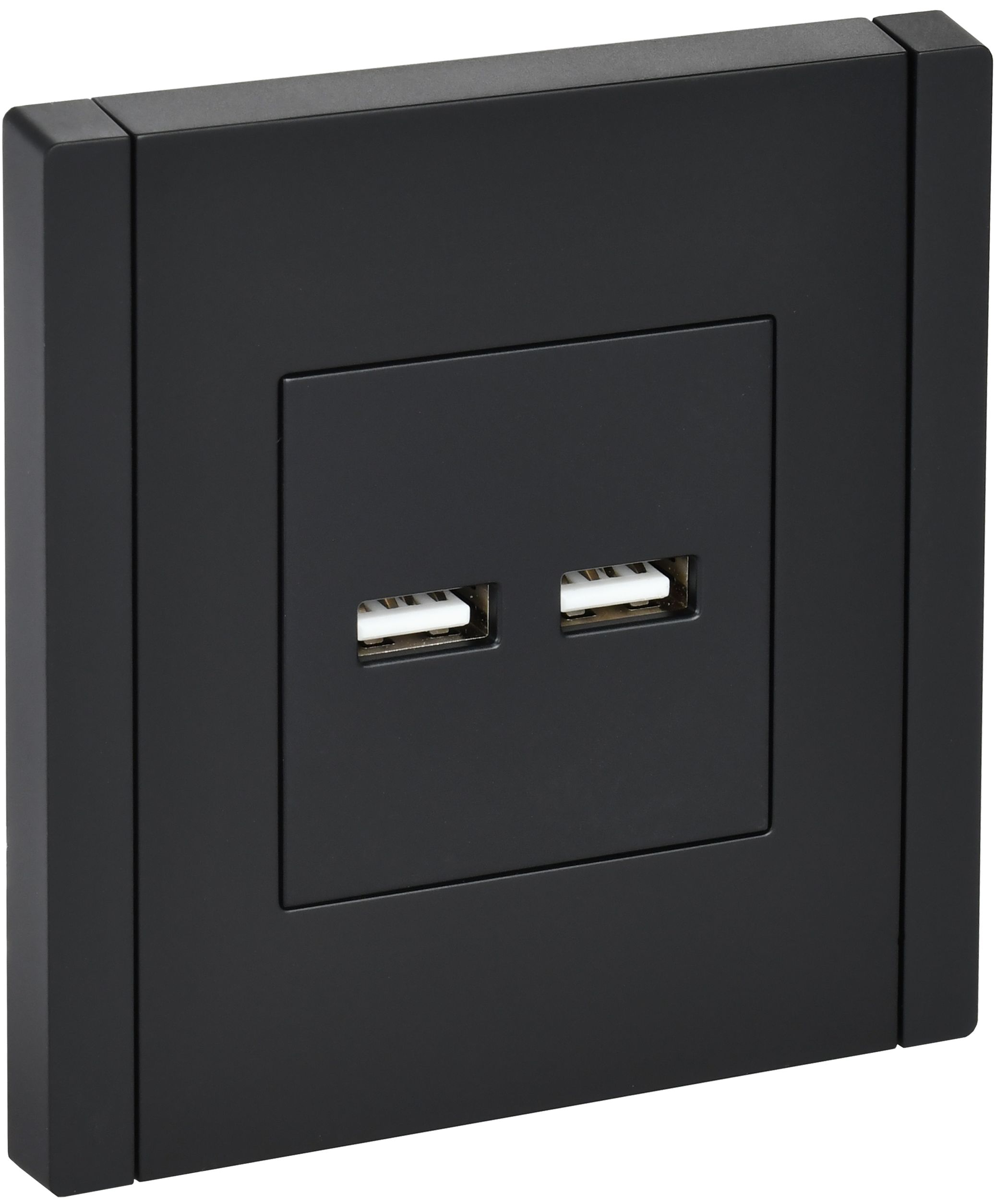 FORTE&PIANO Розетка USB A+A 3,1А FP149 черный IEK — фото