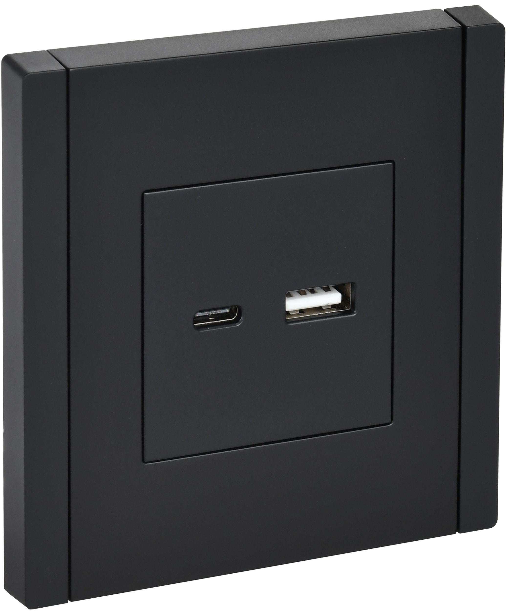 FORTE&PIANO Розетка USB A+C 3,1А FP150 черный IEK — фото