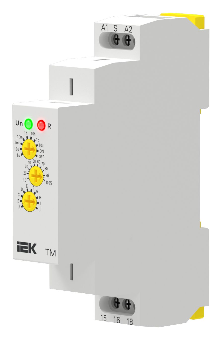 Реле времени многофункциональное TM 1 контакт 230В AC IEK — фото
