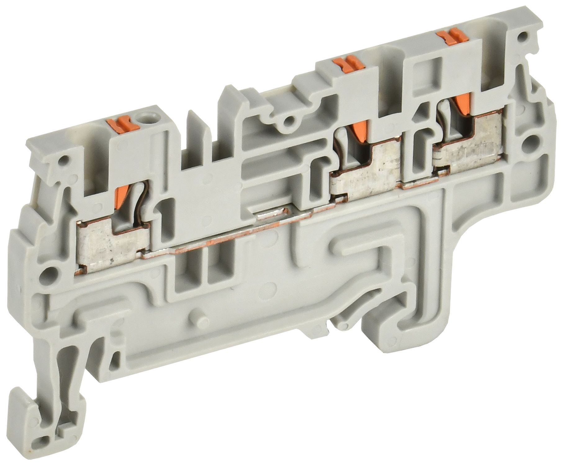 ARMAFIX Клемма пружин. Push-in CP-MC 3 вывода 1,5мм2 серая IEK