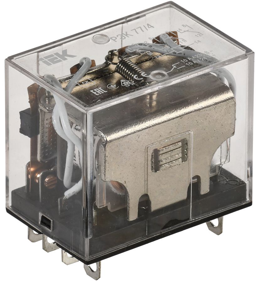 Реле РЭК77/4 10А 12В DC IEK