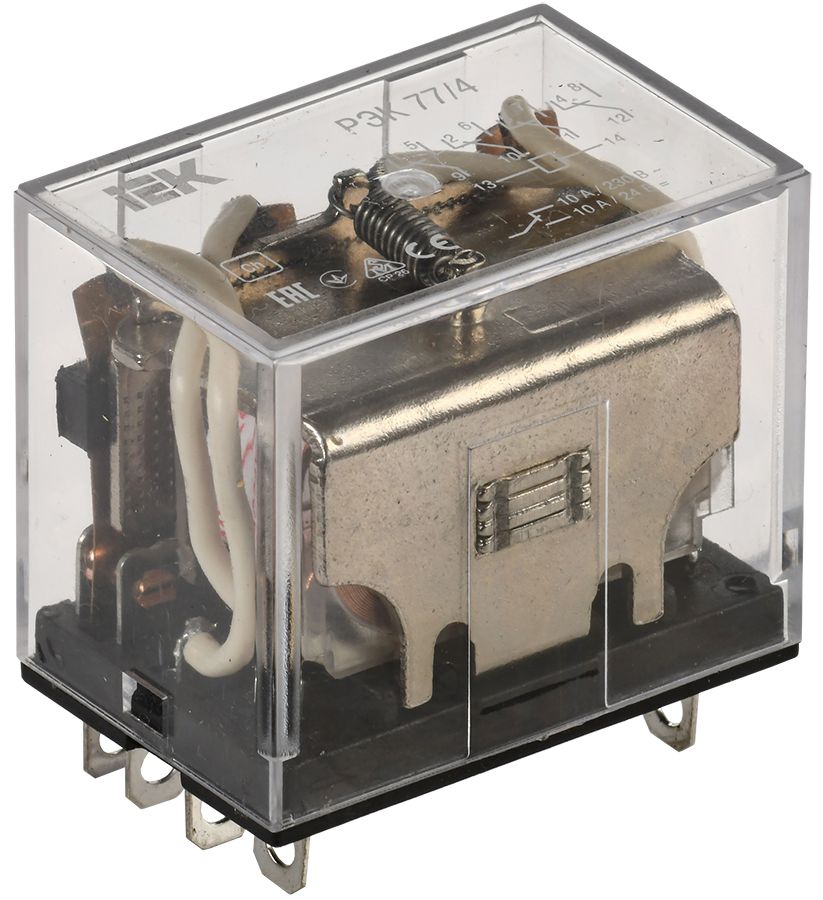 Реле РЭК77/4 10А 24В AC IEK