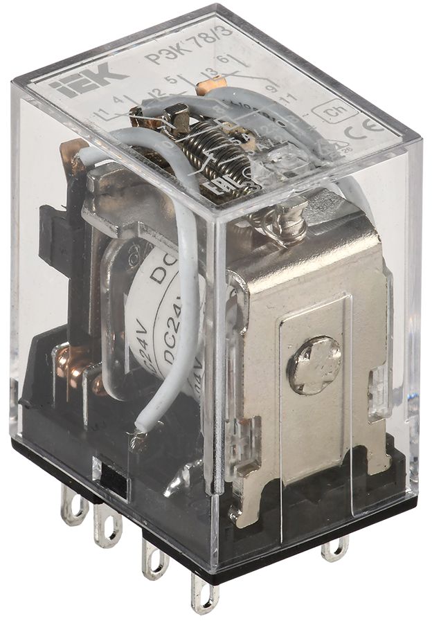 Реле РЭК78/3 5А 24В DC IEK