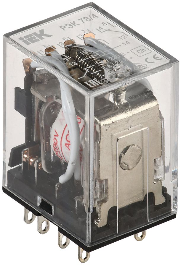 Реле РЭК78/4 3А 220В AC IEK