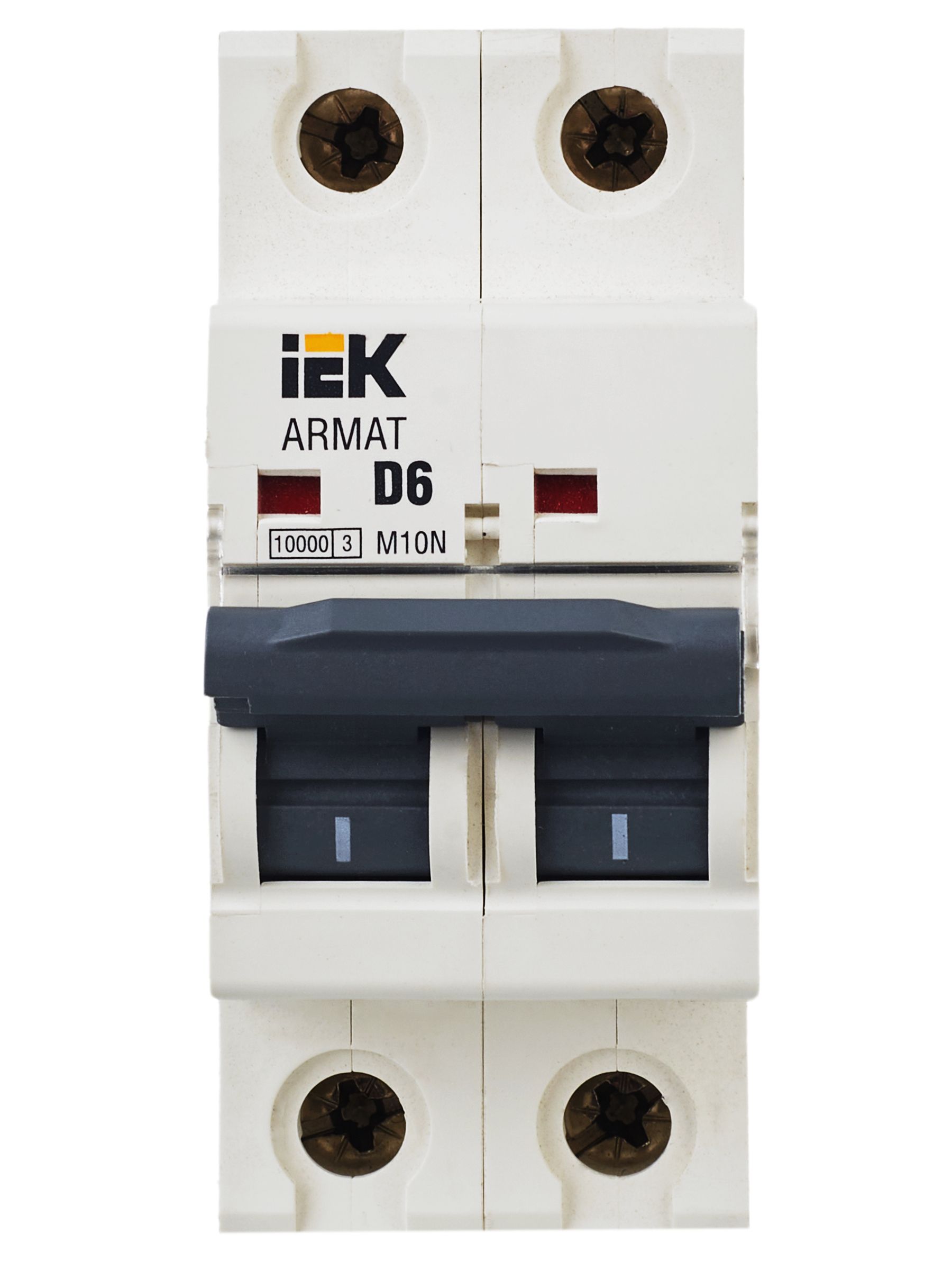 ARMAT Автоматический выключатель M10N 2P D 6А IEK — фото