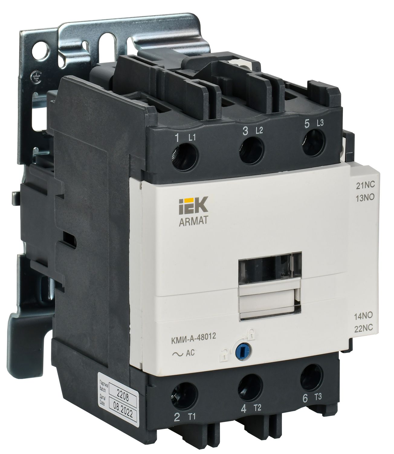 ARMAT Контактор КМИ-А-48012 LC1D 80А 230В/АС3 1NO/1NC IEK