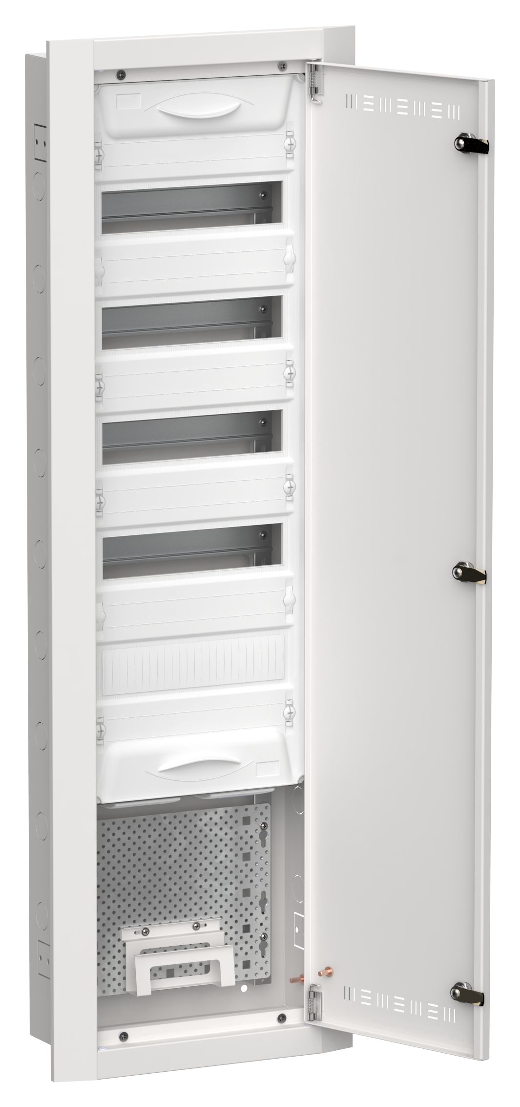 TITAN 5 Корпус комбинированный ЩРв-60 (1х84) 1130х365х130мм IP30 белый IEK