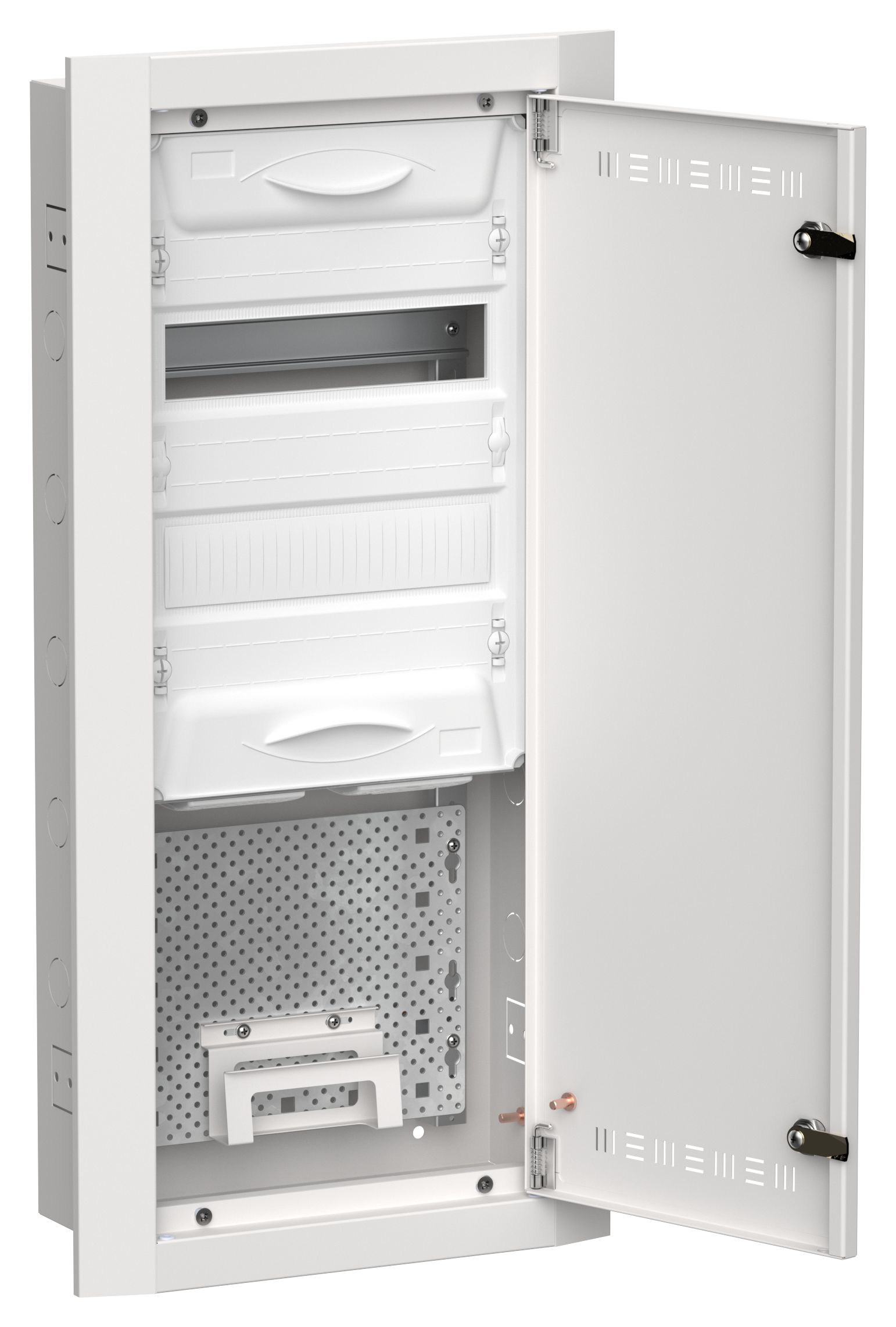 TITAN 5 Корпус комбинированный ЩРв-24 (1х48) 755х365х130мм IP30 белый IEK