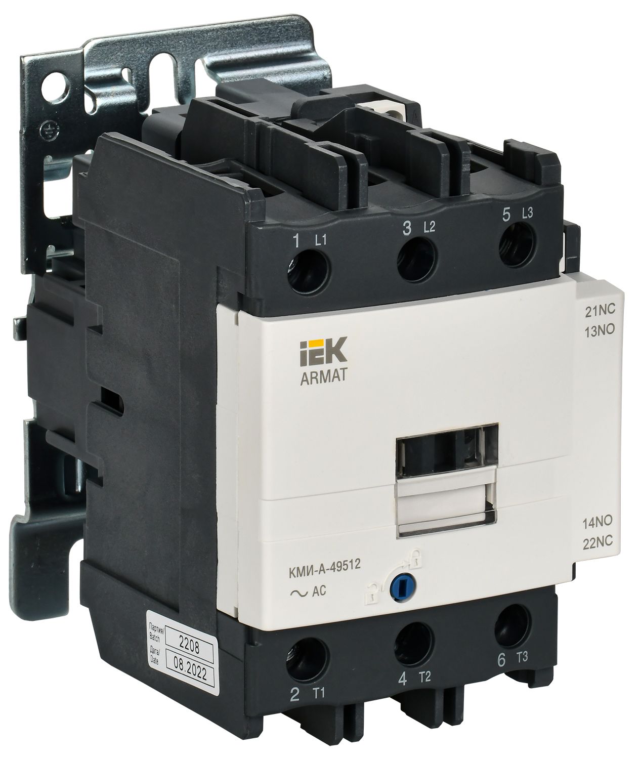 ARMAT Контактор КМИ-А-49512 LC1D 95А 230В/АС3 1NO/1NC IEK
