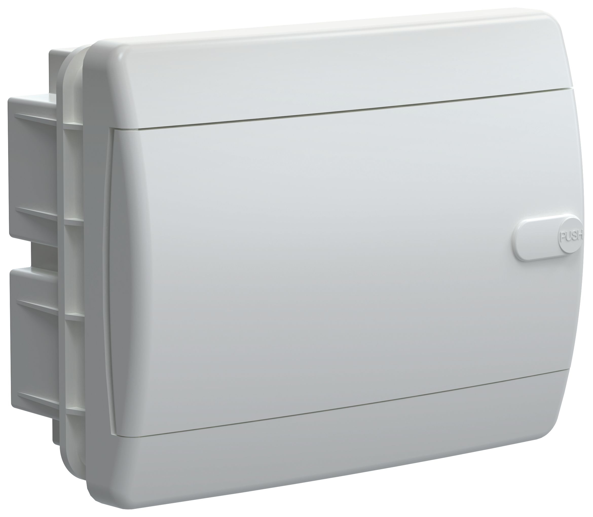 UNION Compact Корпус пластиковый ЩРВ-П-8 IP41 белая дверь IEK — фото