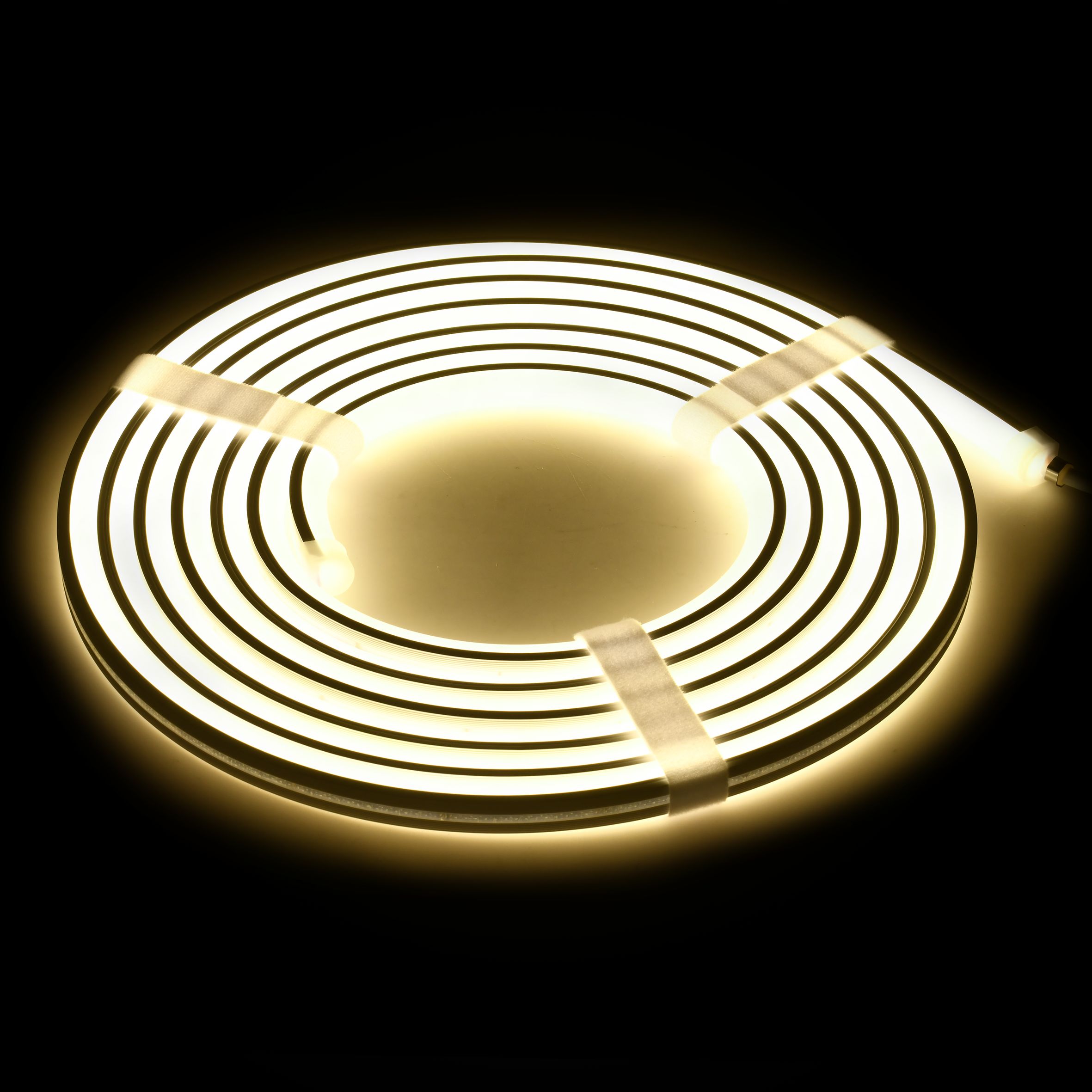 Лента светодиодная "неон" термостойкая 5м SMD2835 120LED/м 8Вт/м IP67 13мм 24В теплый белый IEK — фото