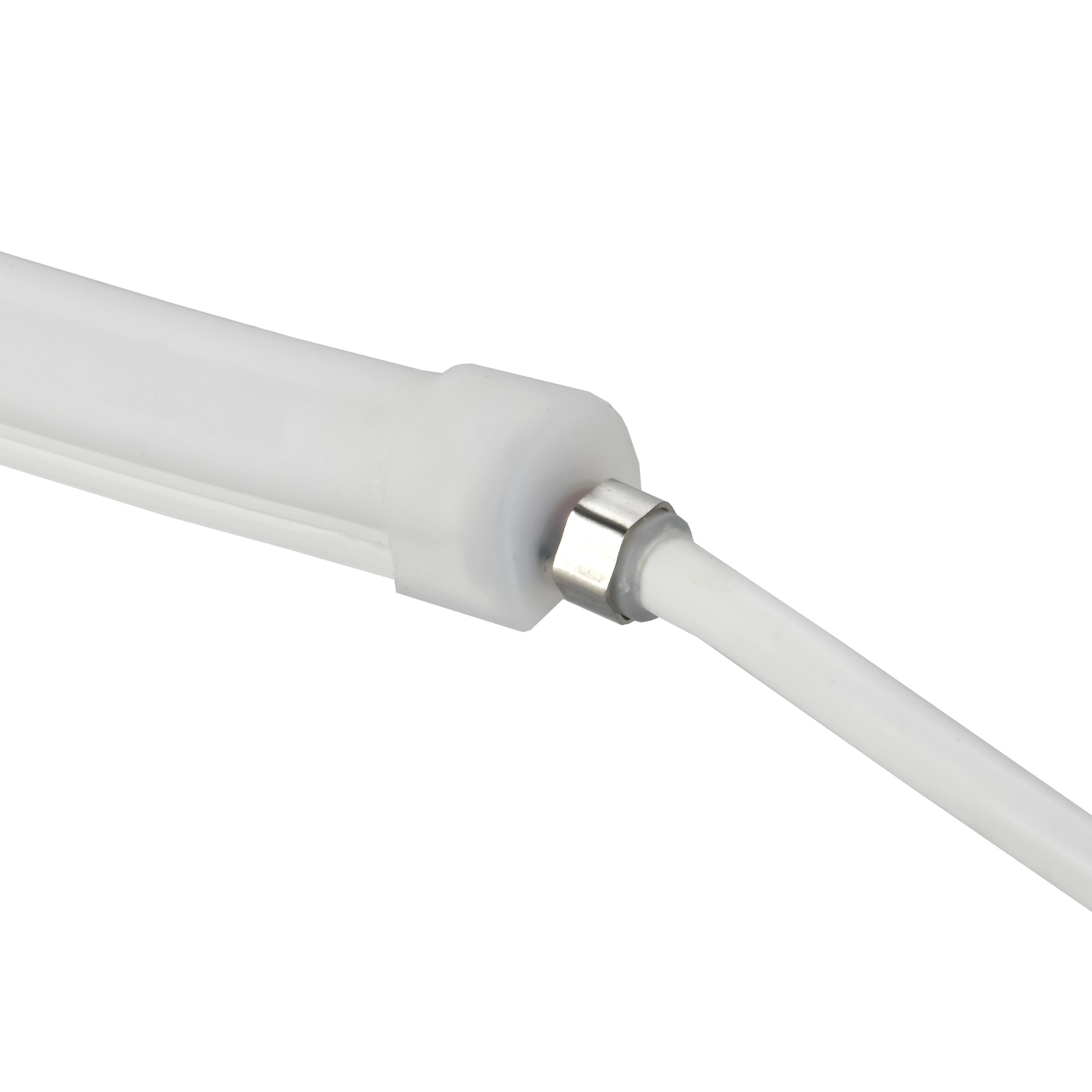 Лента светодиодная "неон" термостойкая 5м SMD2835 120LED/м 8Вт/м IP67 13мм 24В холодный белый IEK — фото