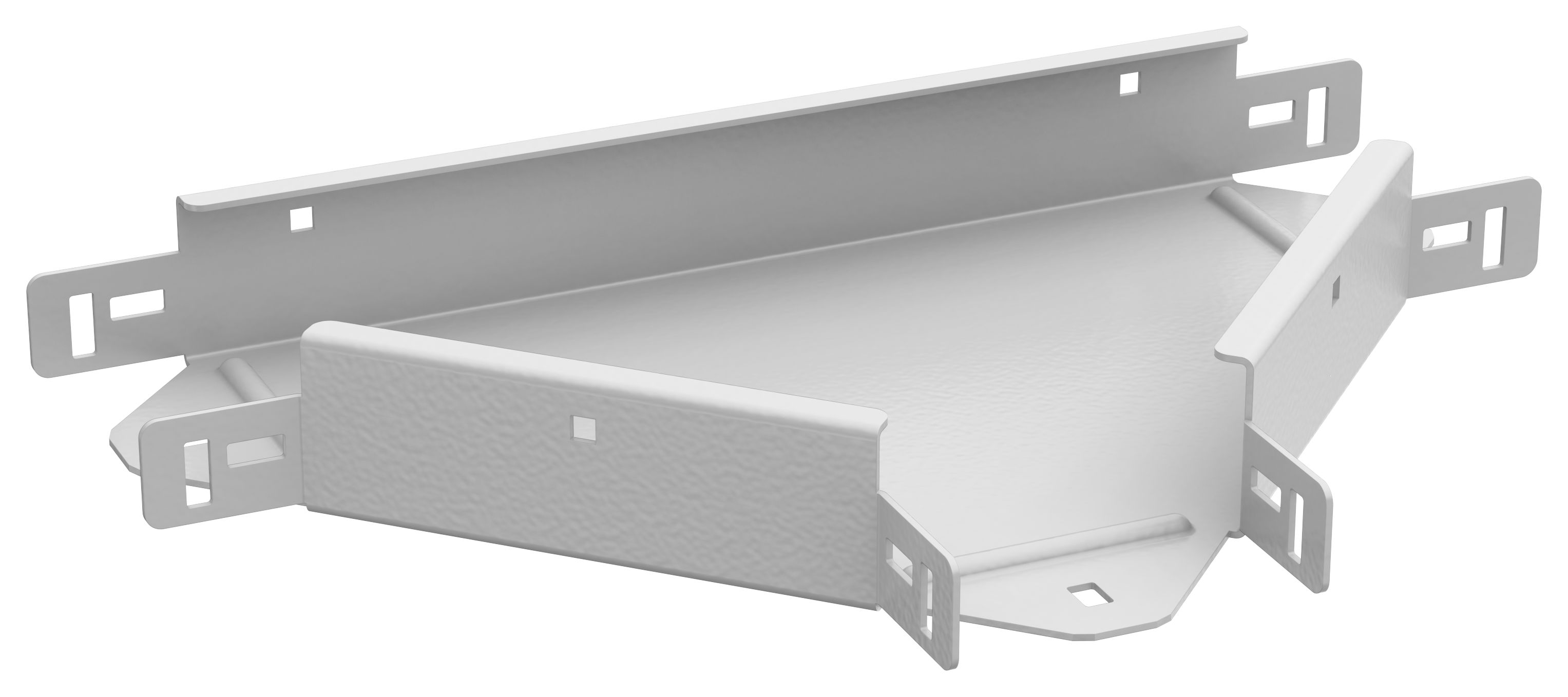 ESCA 7 Разветвитель Т-образный 50х100-2,0 RAL 9016 IEK